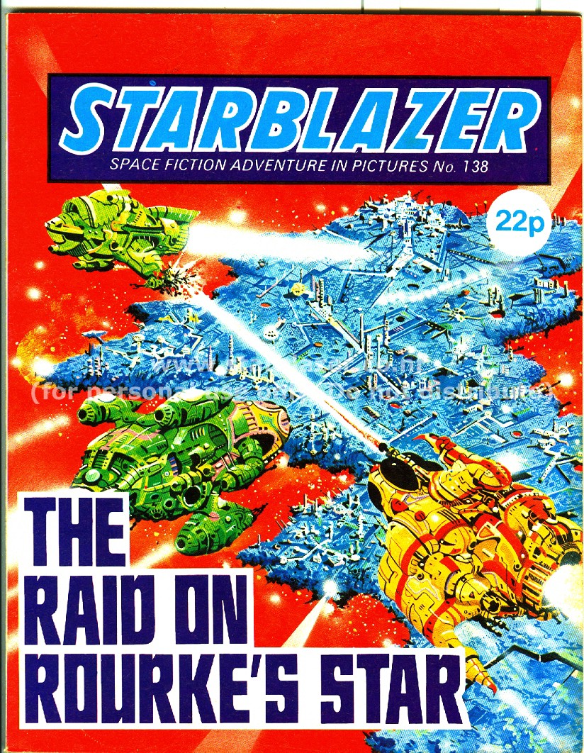 Read online Starblazer comic -  Issue #138 - 2