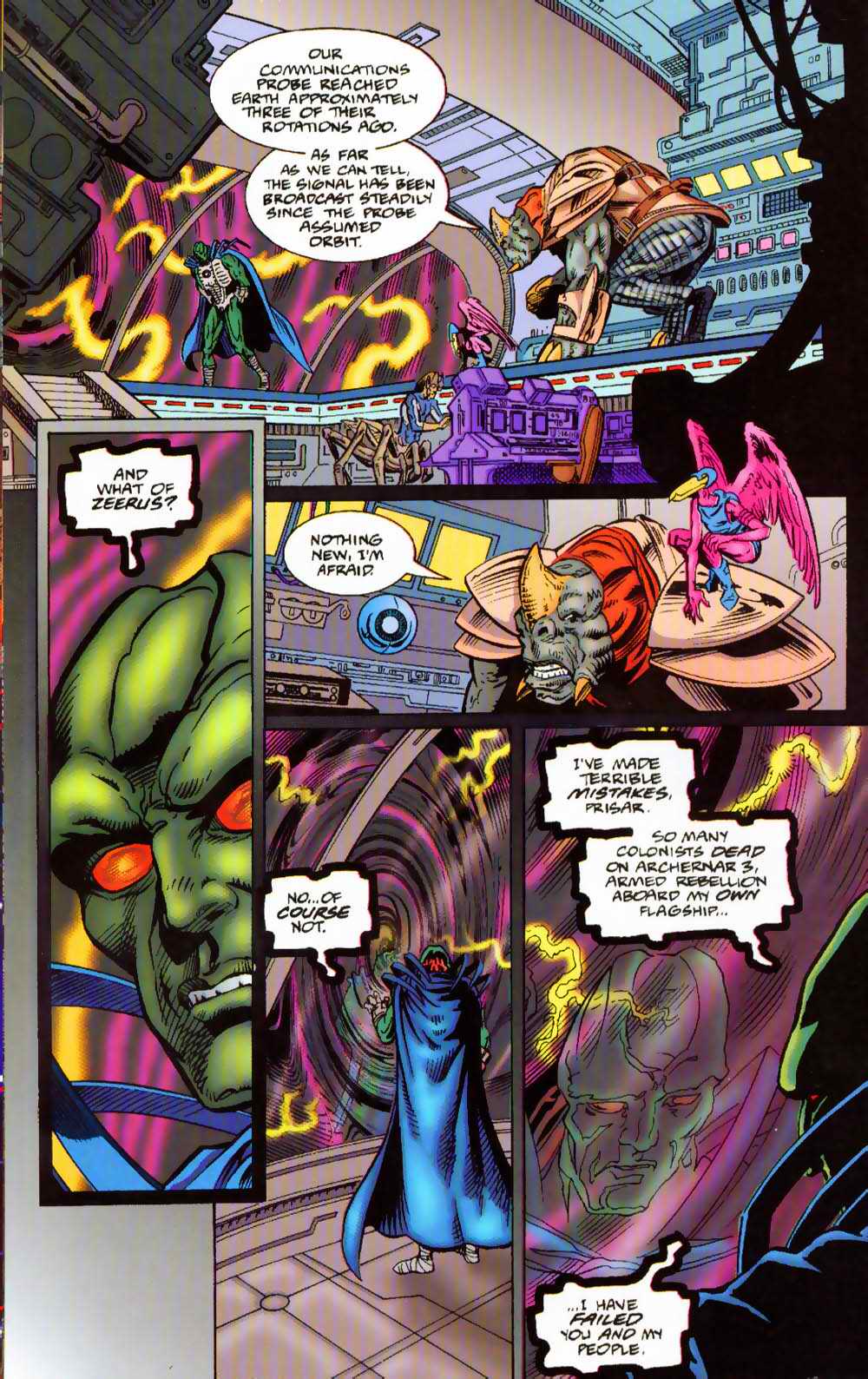 Read online Leonard Nimoy's Primortals (1995) comic -  Issue #6 - 7