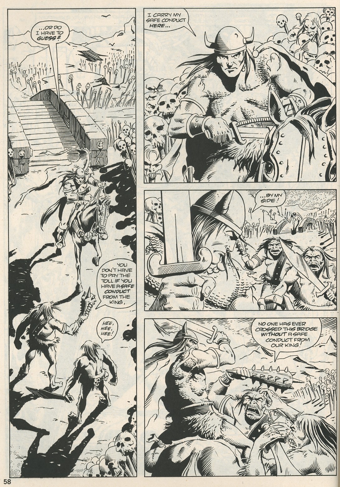Read online The Savage Sword Of Conan comic -  Issue #114 - 58