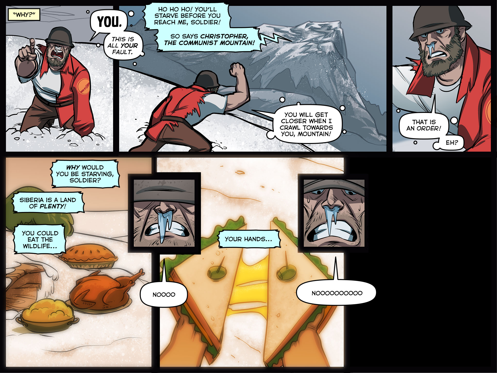 Read online Team Fortress 2 comic -  Issue #3 - 16