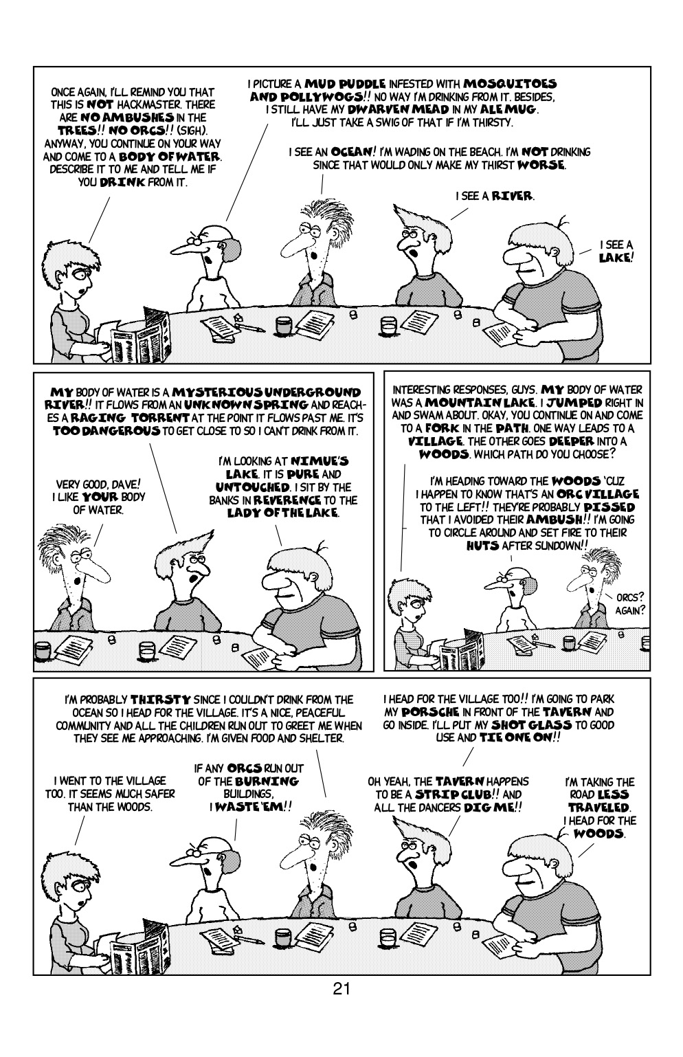 Read online Knights of the Dinner Table comic -  Issue #25 - 23