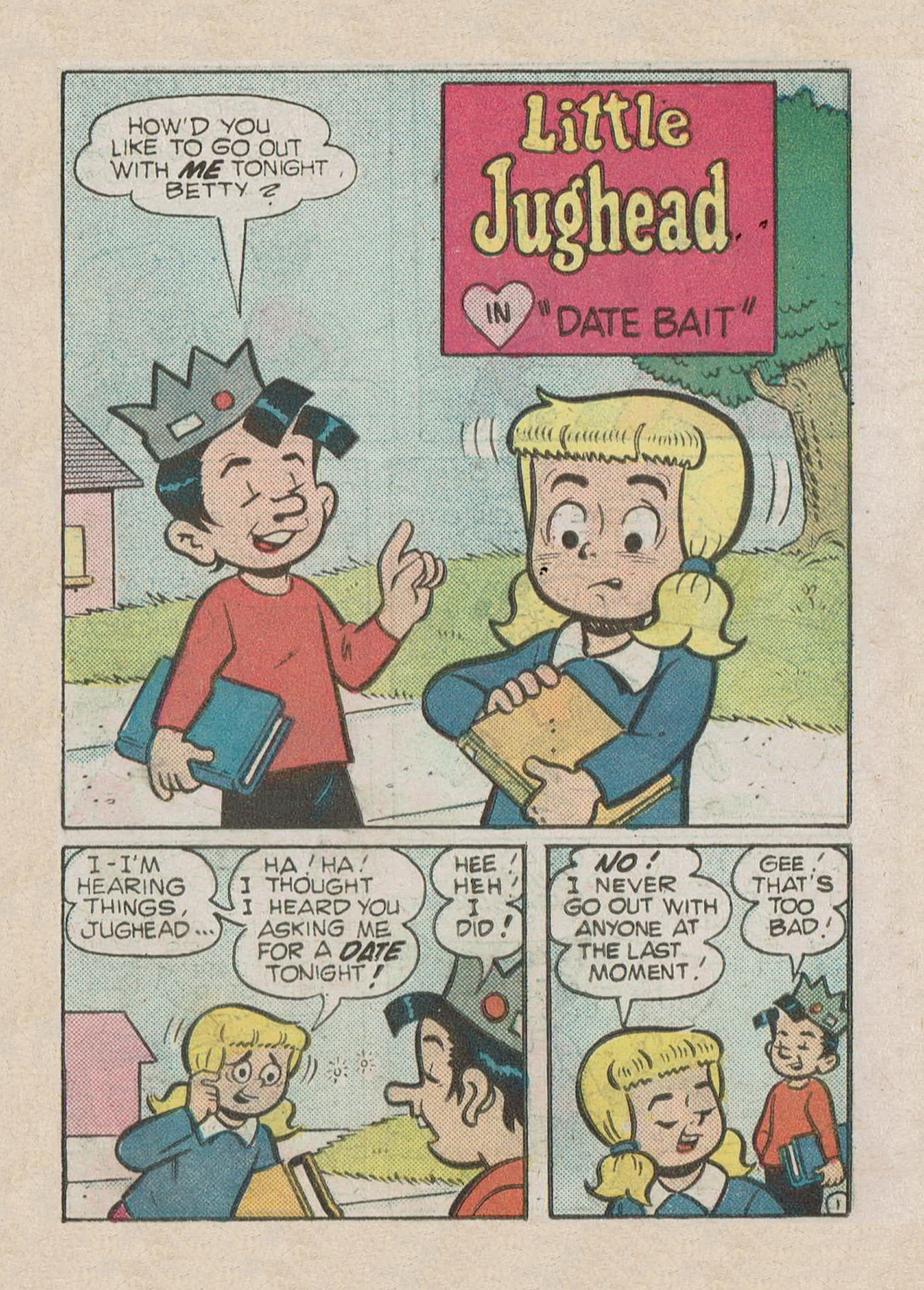 Read online Little Archie Comics Digest Magazine comic -  Issue #25 - 115