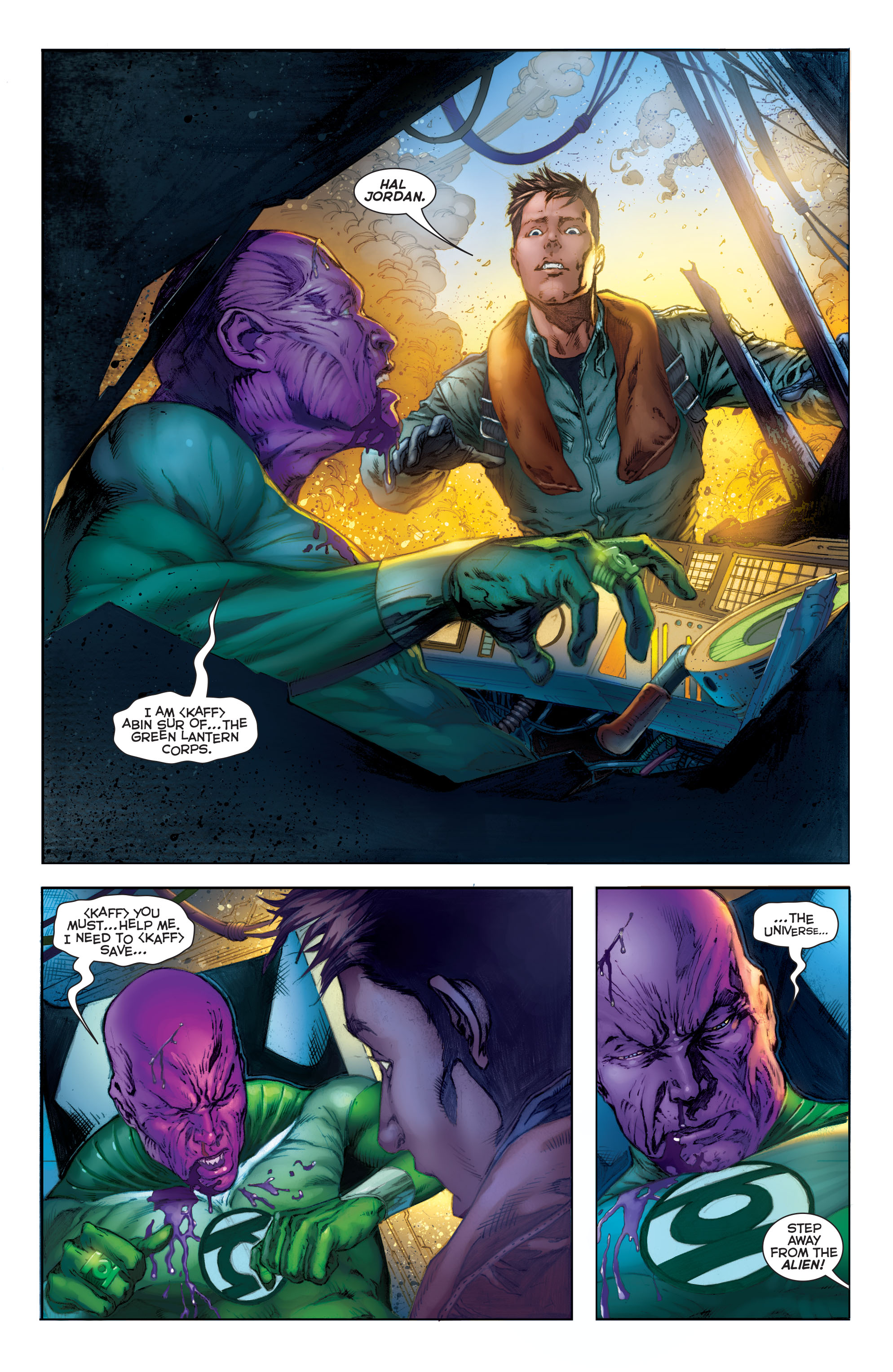 Read online Flashpoint: Abin Sur - The Green Lantern comic -  Issue #2 - 6