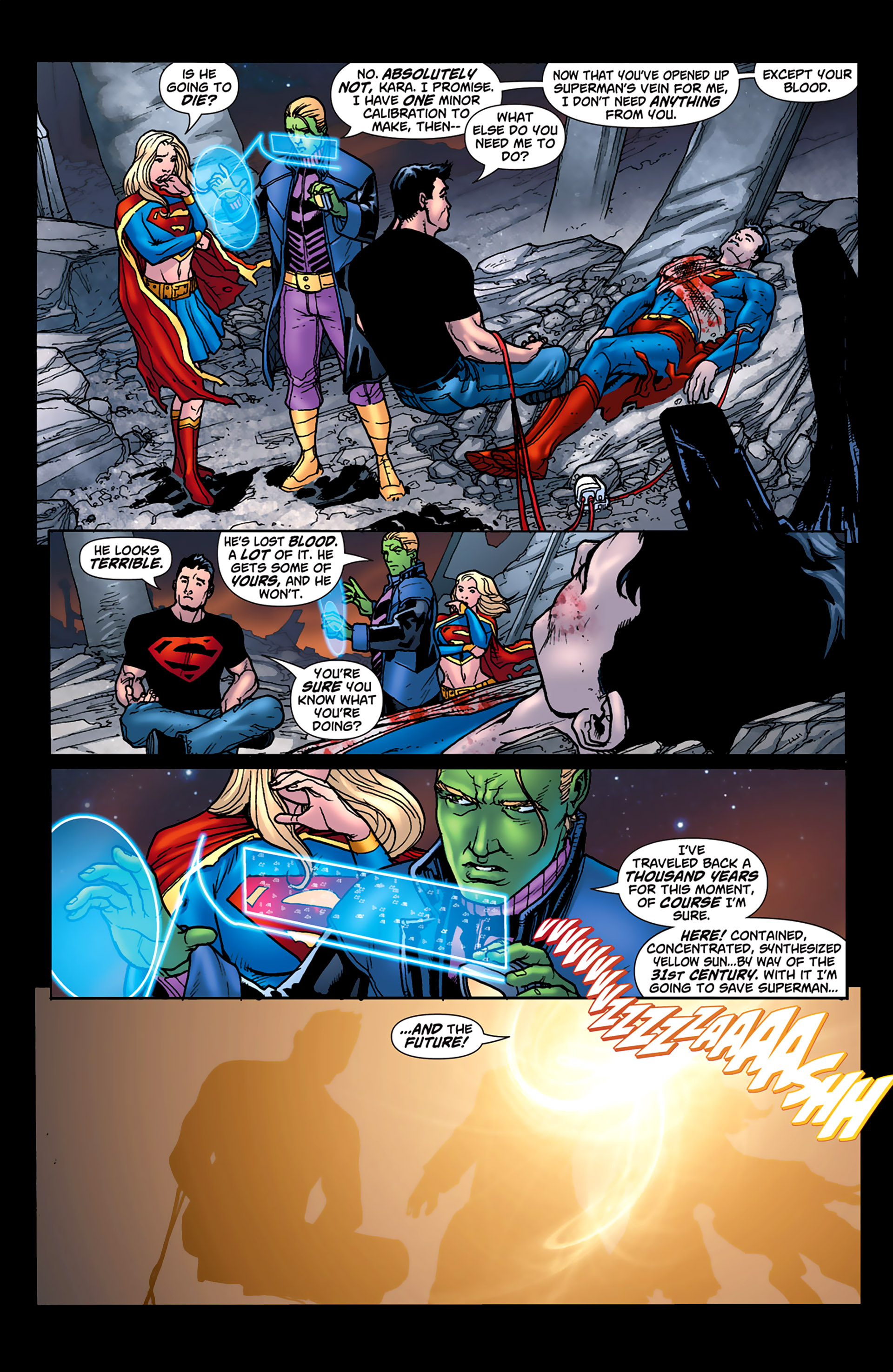 Read online Superman: Last Stand of New Krypton comic -  Issue #3 - 17