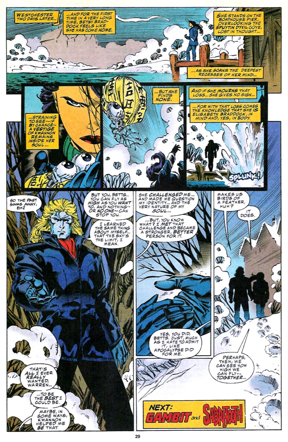 Read online X-Men (1991) comic -  Issue #32 - 20