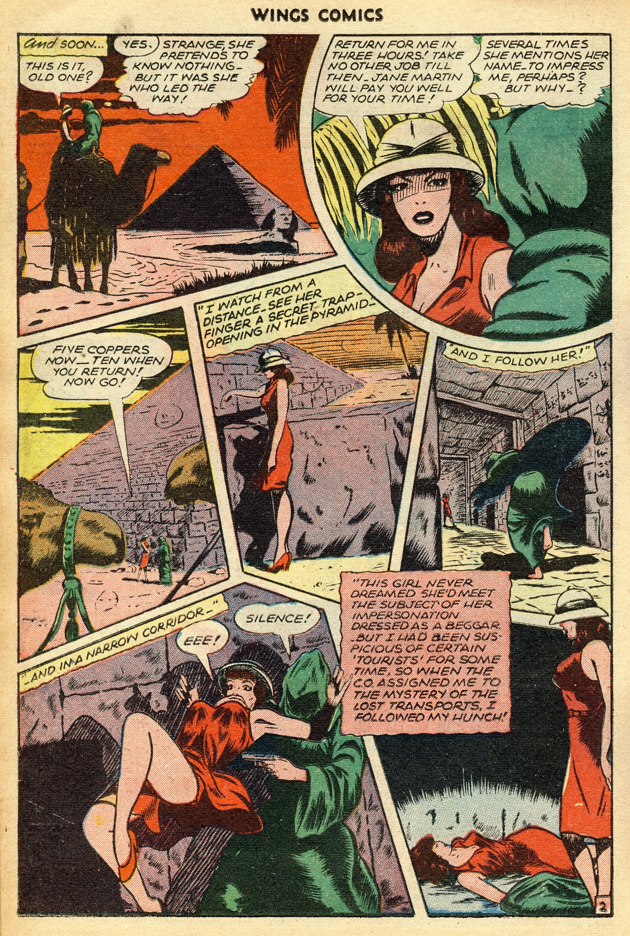 Read online Wings Comics comic -  Issue #65 - 14