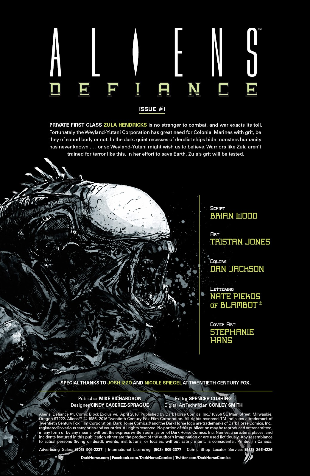 Aliens: Defiance issue 1 - Page 8