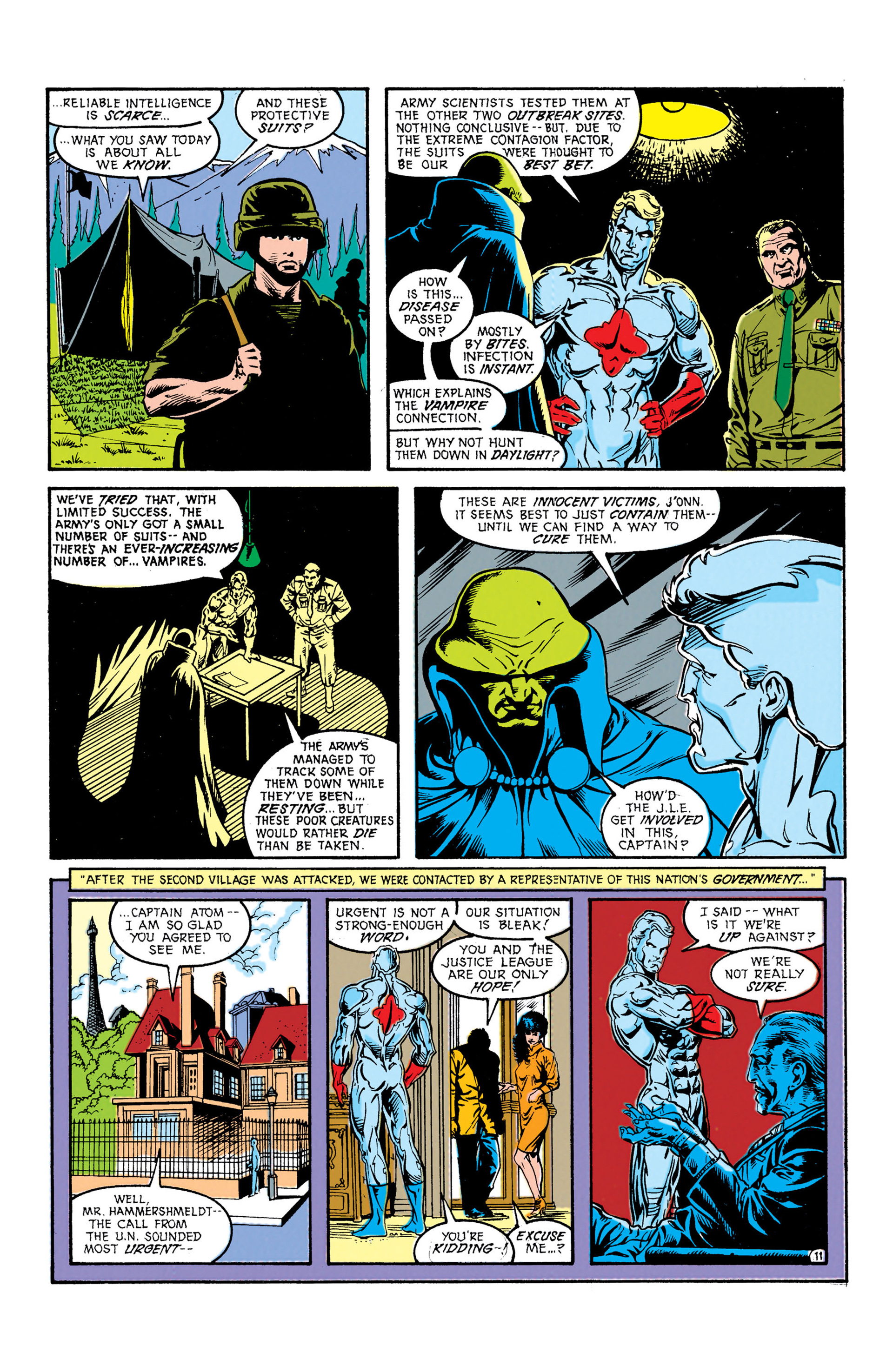 Read online Justice League Europe comic -  Issue #7 - 12