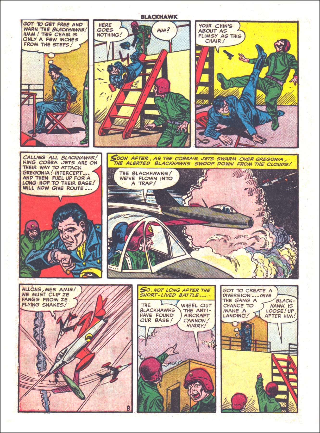 Read online Blackhawk (1957) comic -  Issue #58 - 10