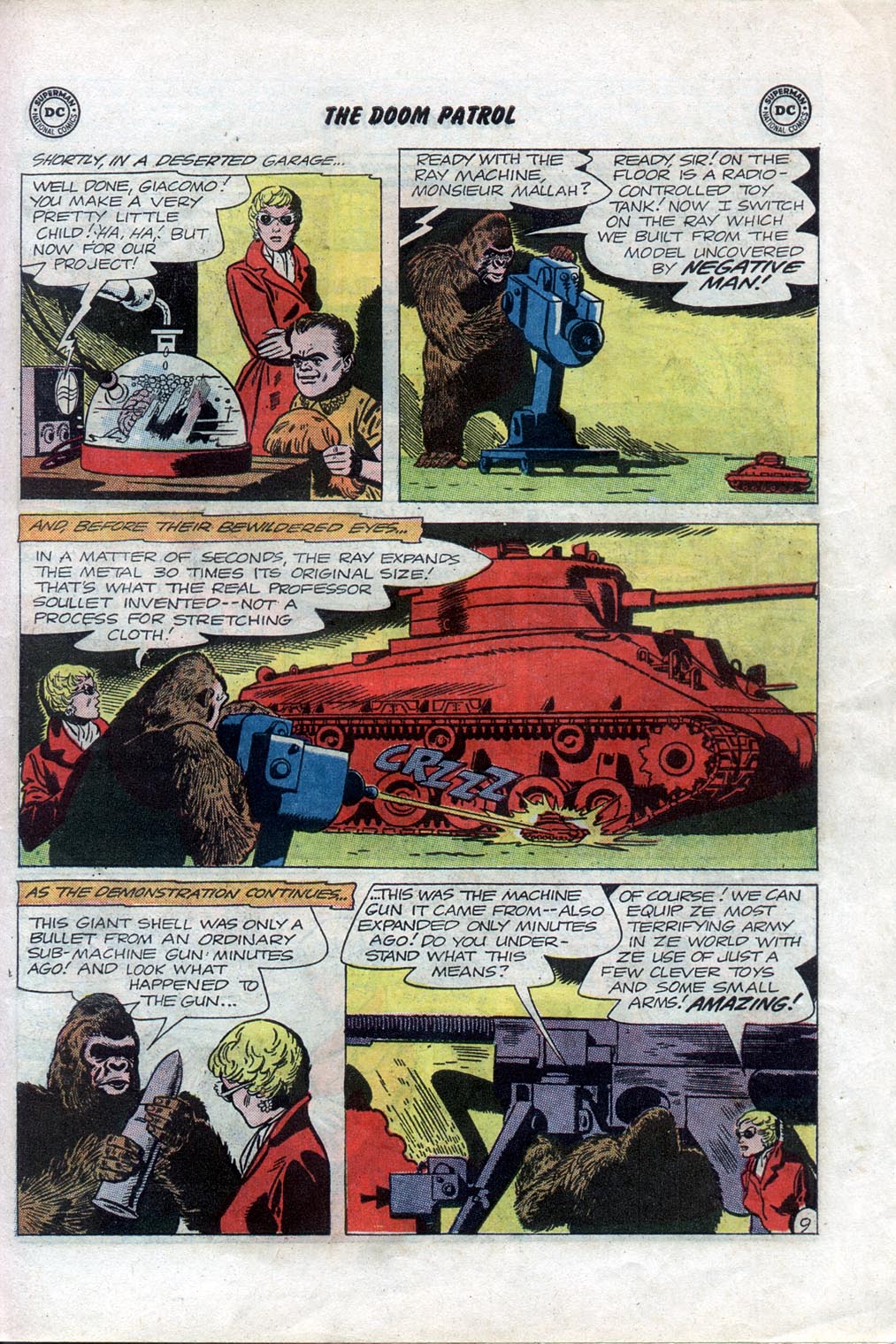 Read online Doom Patrol (1964) comic -  Issue #87 - 11