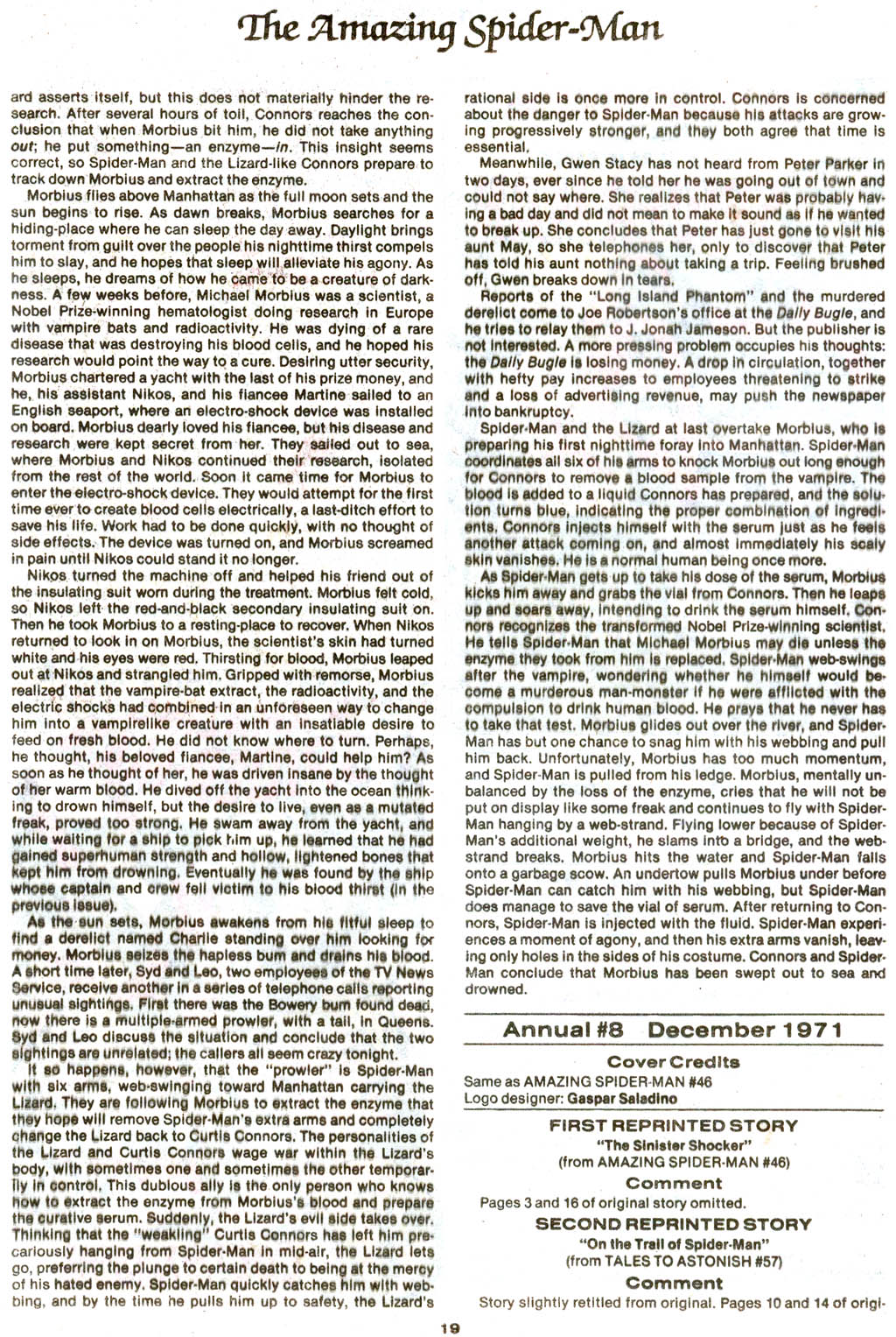 Read online The Official Marvel Index to The Amazing Spider-Man comic -  Issue #4 - 21