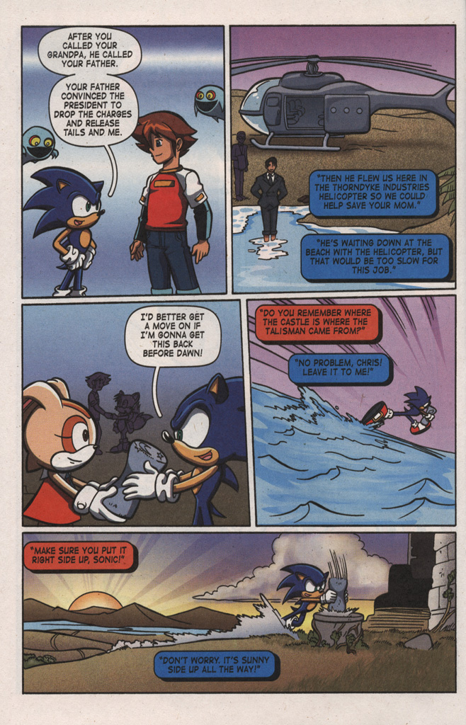Read online Sonic X comic -  Issue #14 - 32