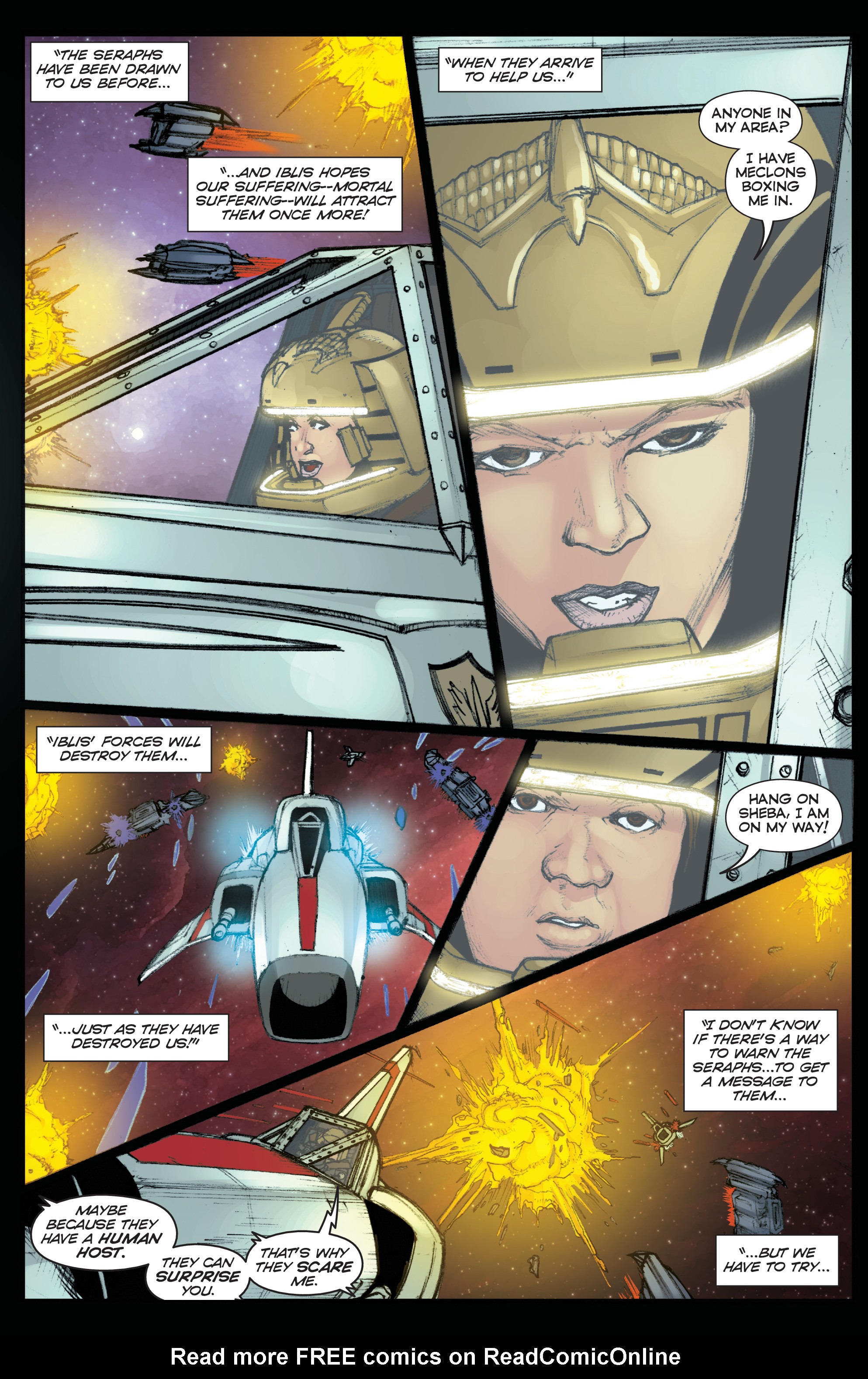Read online Classic Battlestar Galactica (2016) comic -  Issue #4 - 19