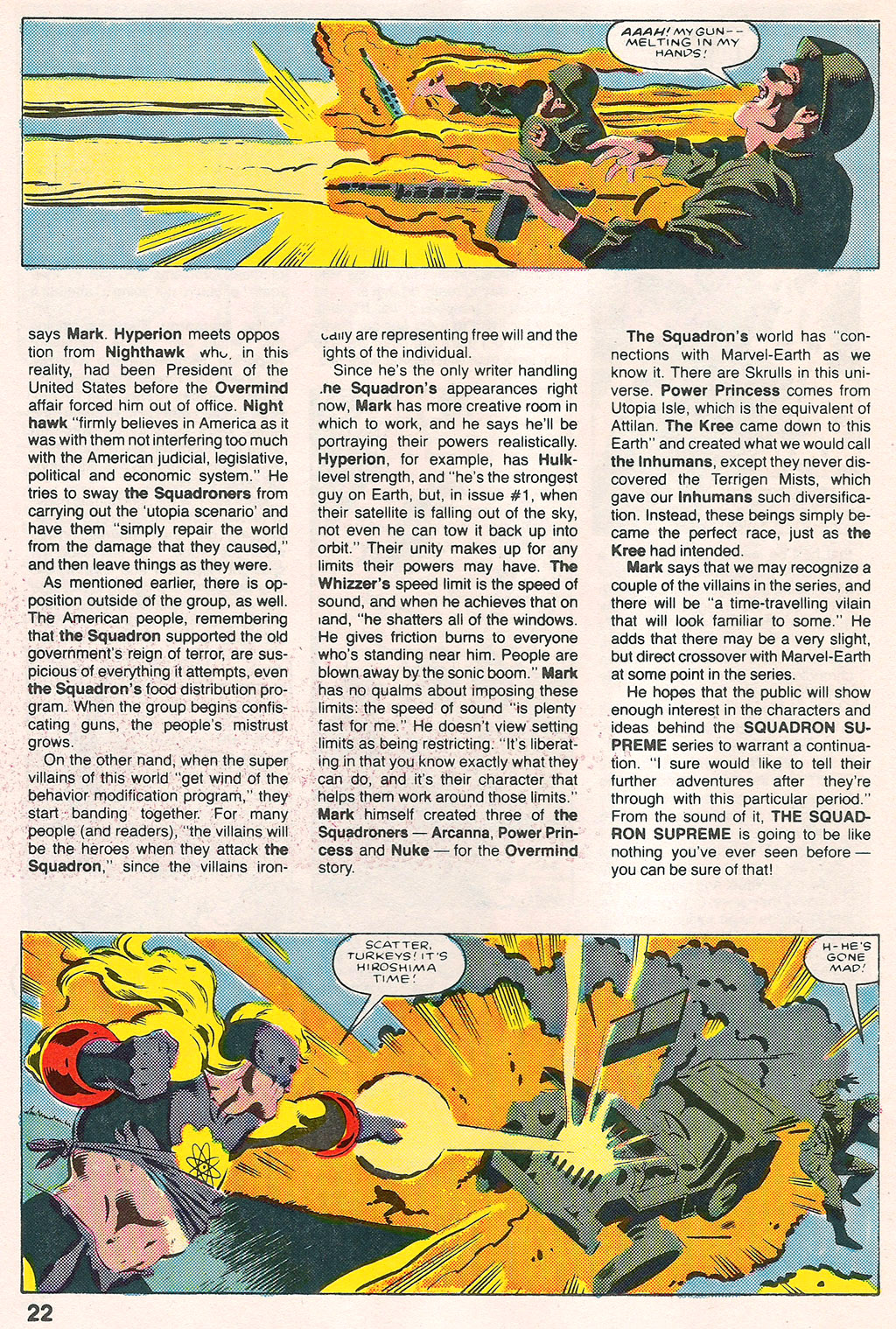 Read online Marvel Age comic -  Issue #29 - 23