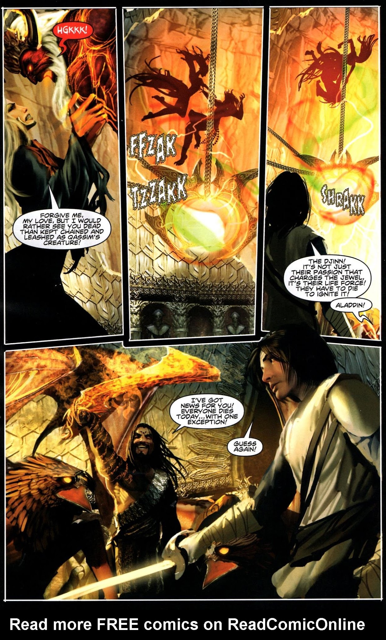 Read online Aladdin: Legacy Of The Lost comic -  Issue #3 - 40