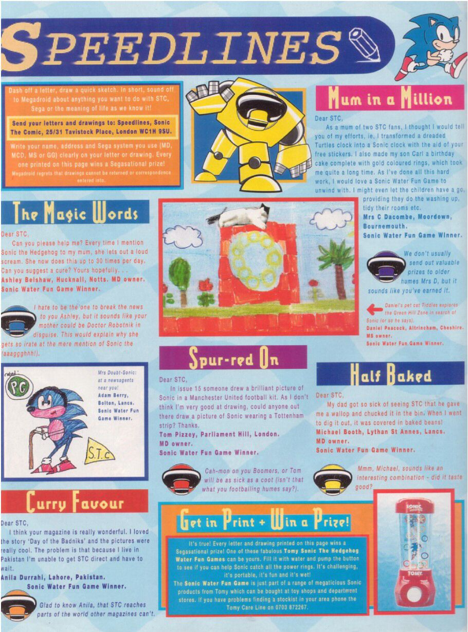 Read online Sonic the Comic comic -  Issue #24 - 30