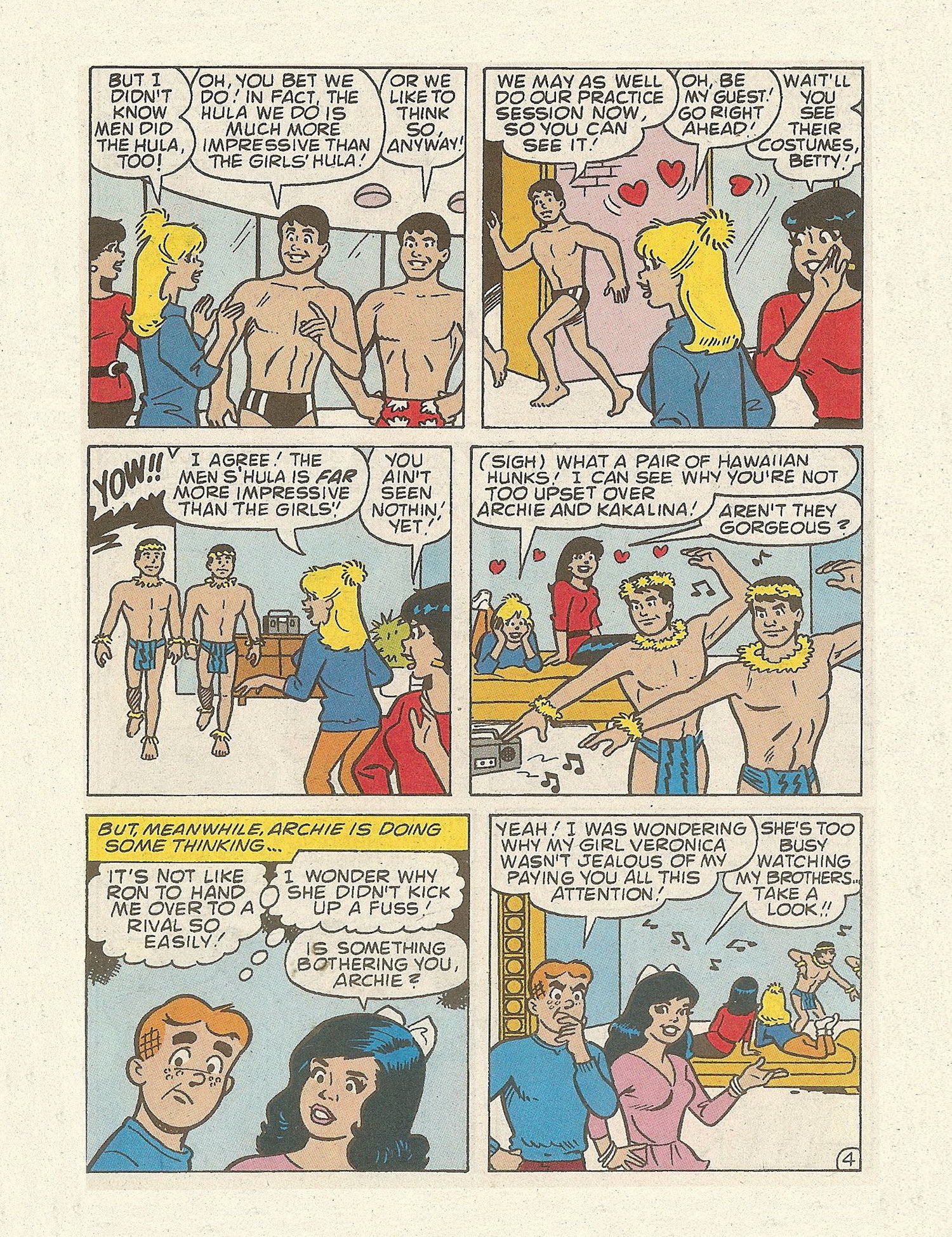 Read online Betty and Veronica Digest Magazine comic -  Issue #72 - 96