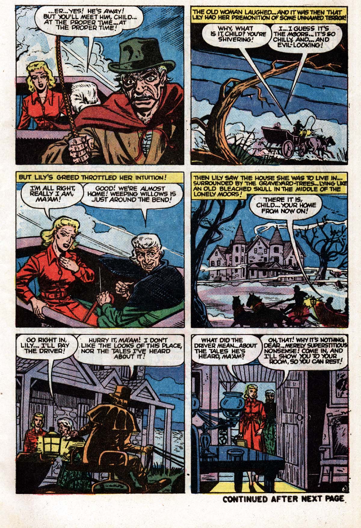 Read online Mystic (1951) comic -  Issue #6 - 14