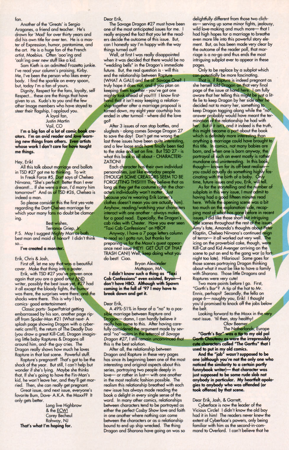 The Savage Dragon (1993) Issue #29 #32 - English 27