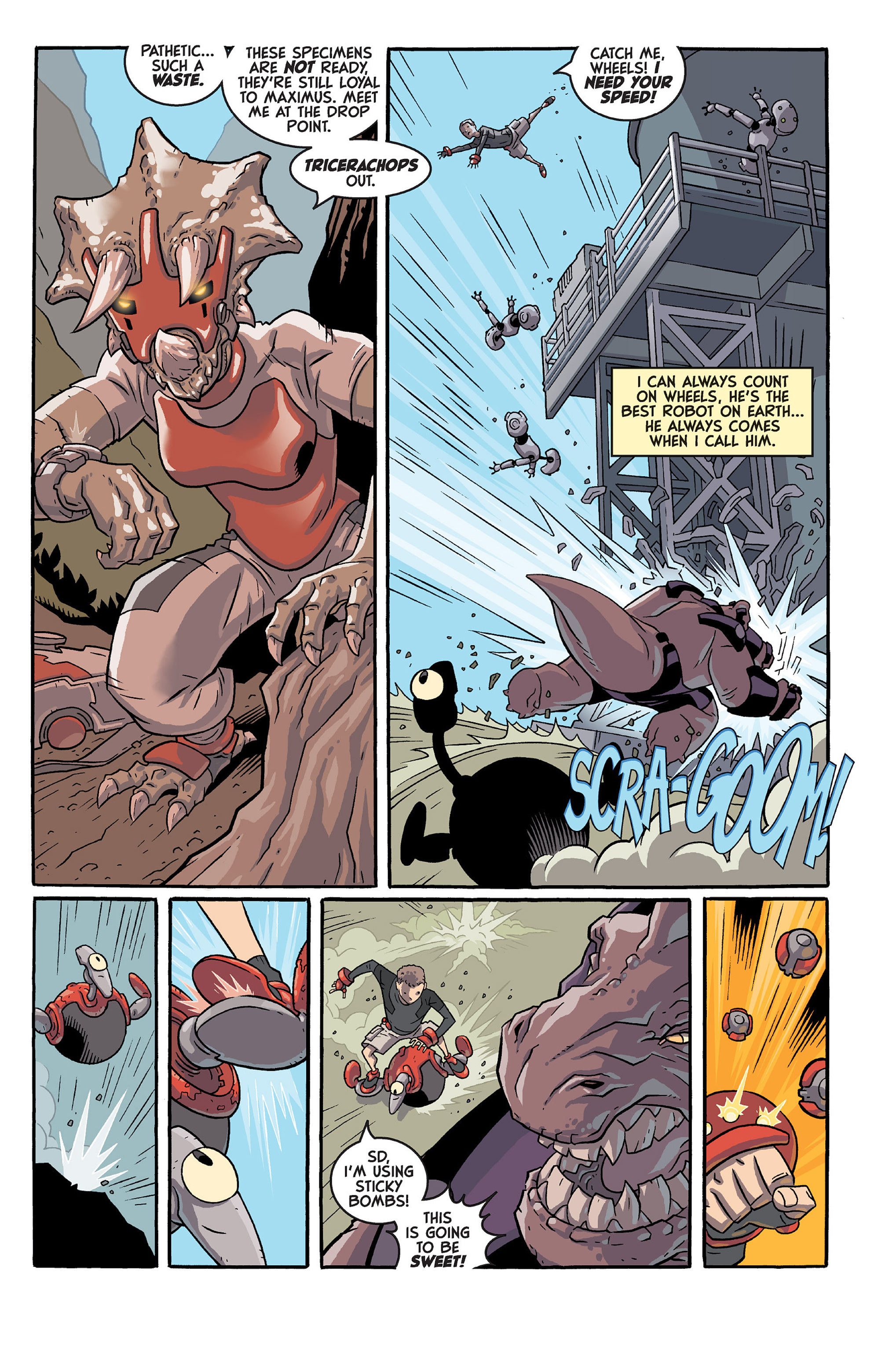 Read online Super Dinosaur (2011) comic -  Issue # _TPB 1 - 12