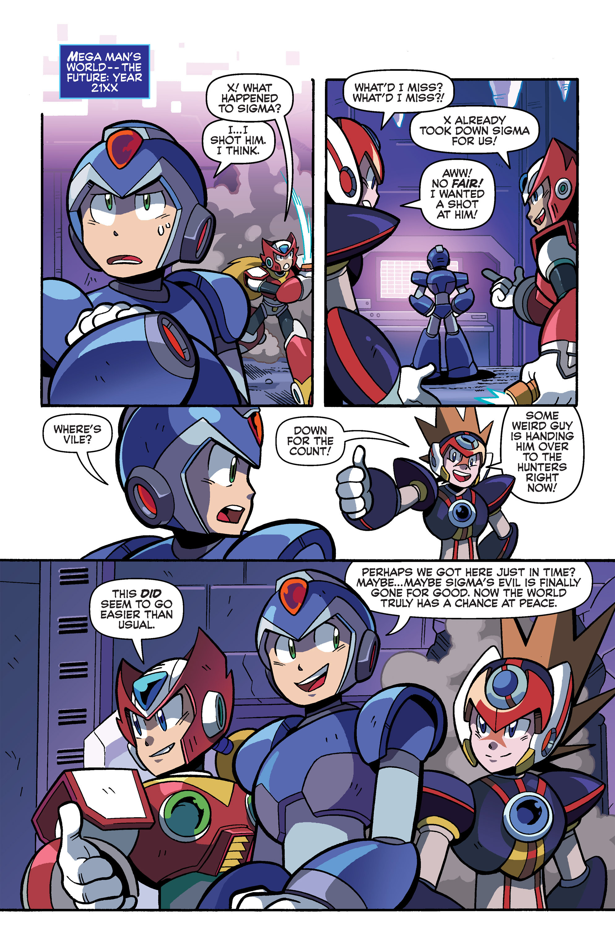 Read online Mega Man comic -  Issue #52 - 20