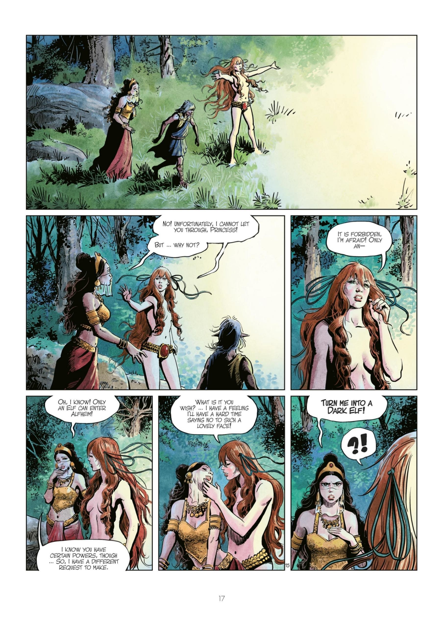 Read online The World of Thorgal: Wolfcub comic -  Issue #7 - 19