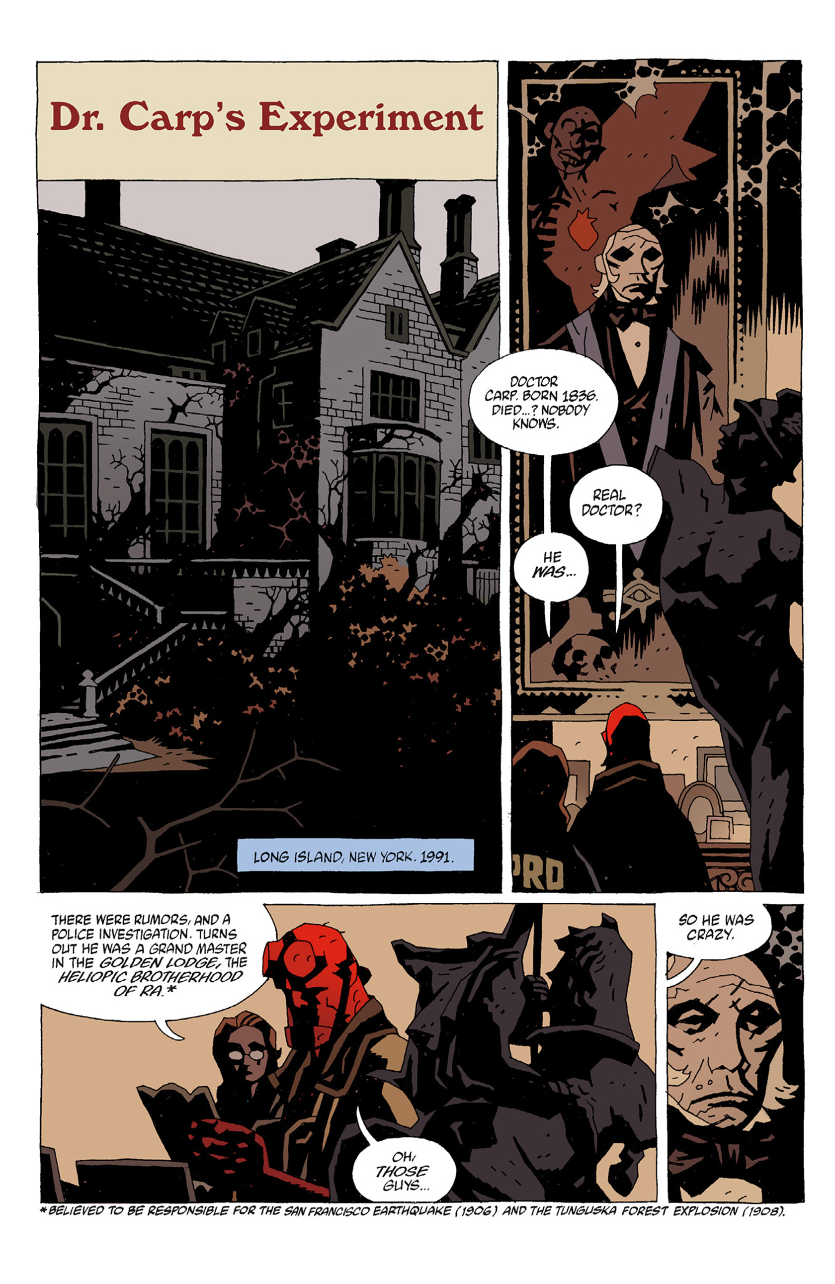 Read online Hellboy: The Troll Witch and Others comic -  Issue # TPB - 56