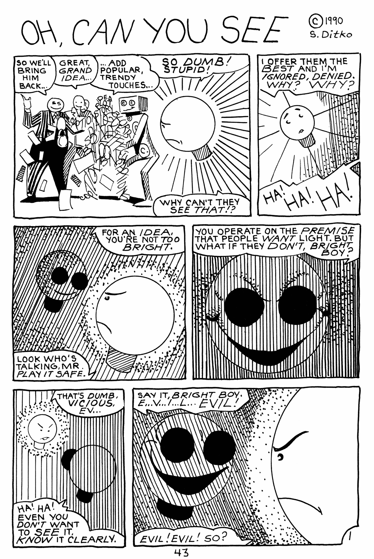 Read online Ditko Public Service Package comic -  Issue # TPB - 45