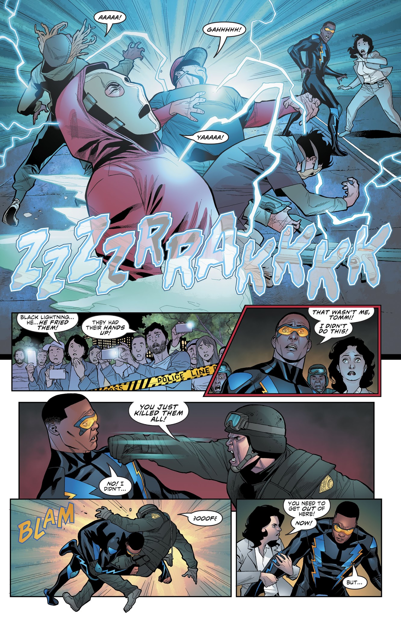 Read online Black Lightning: Cold Dead Hands comic -  Issue #1 - 23