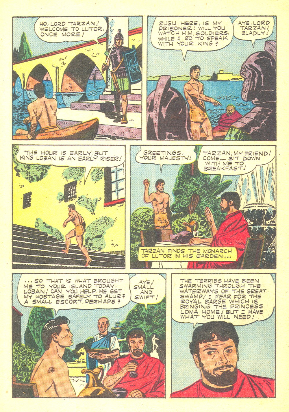 Read online Tarzan (1948) comic -  Issue #70 - 4