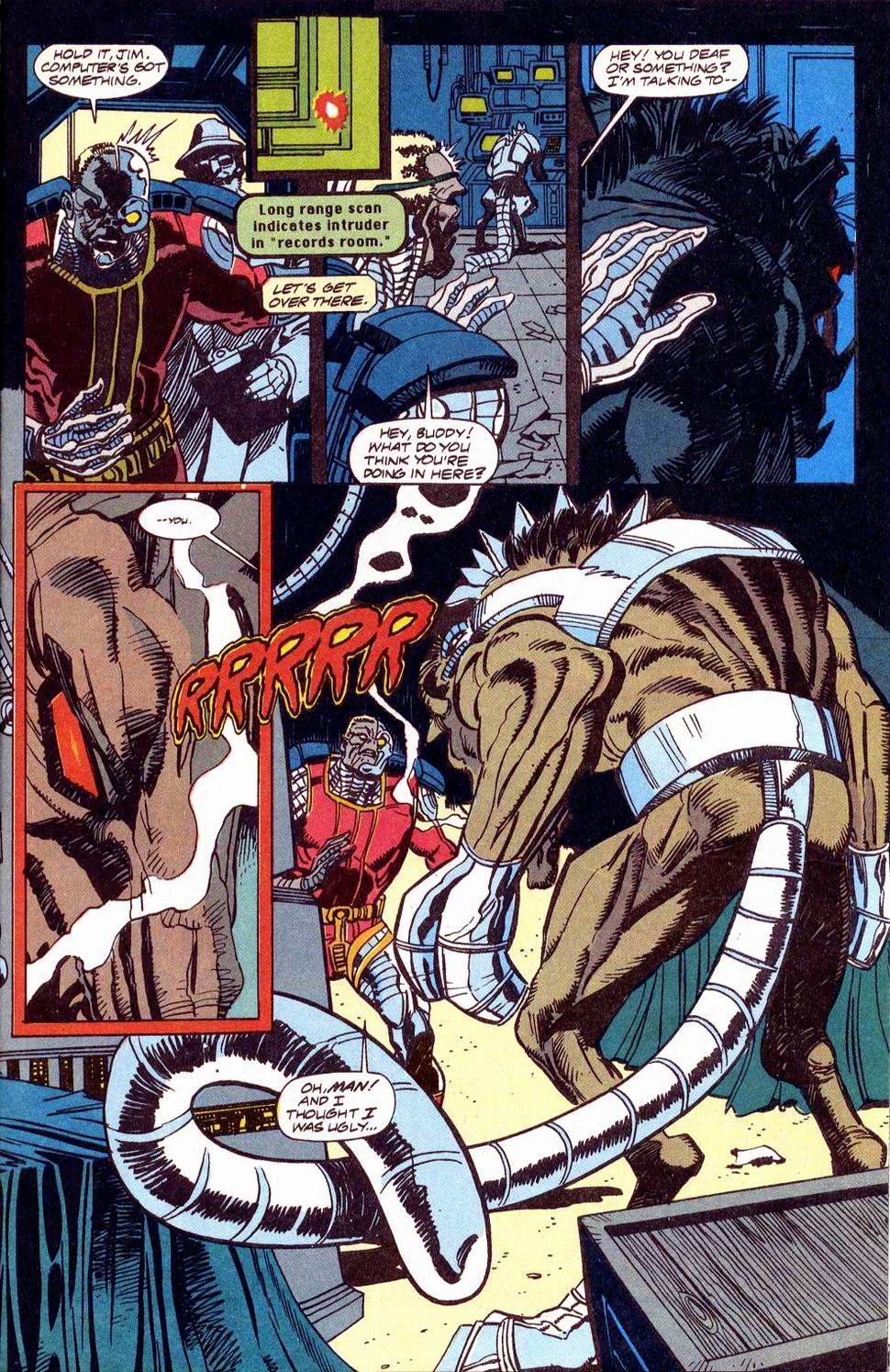 Read online Deathlok (1991) comic -  Issue #1 - 10