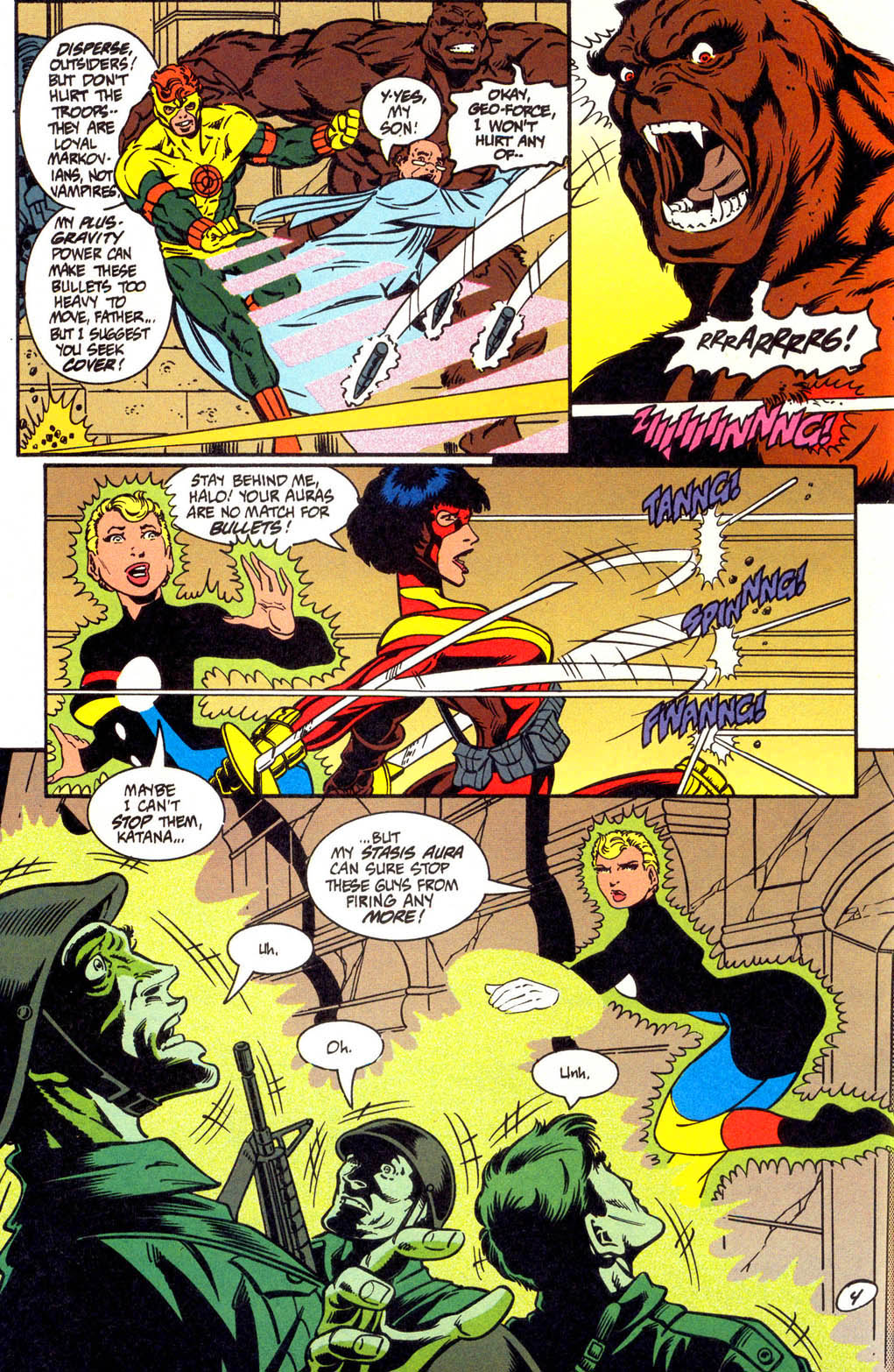 Read online Outsiders (1993) comic -  Issue #2 - 4