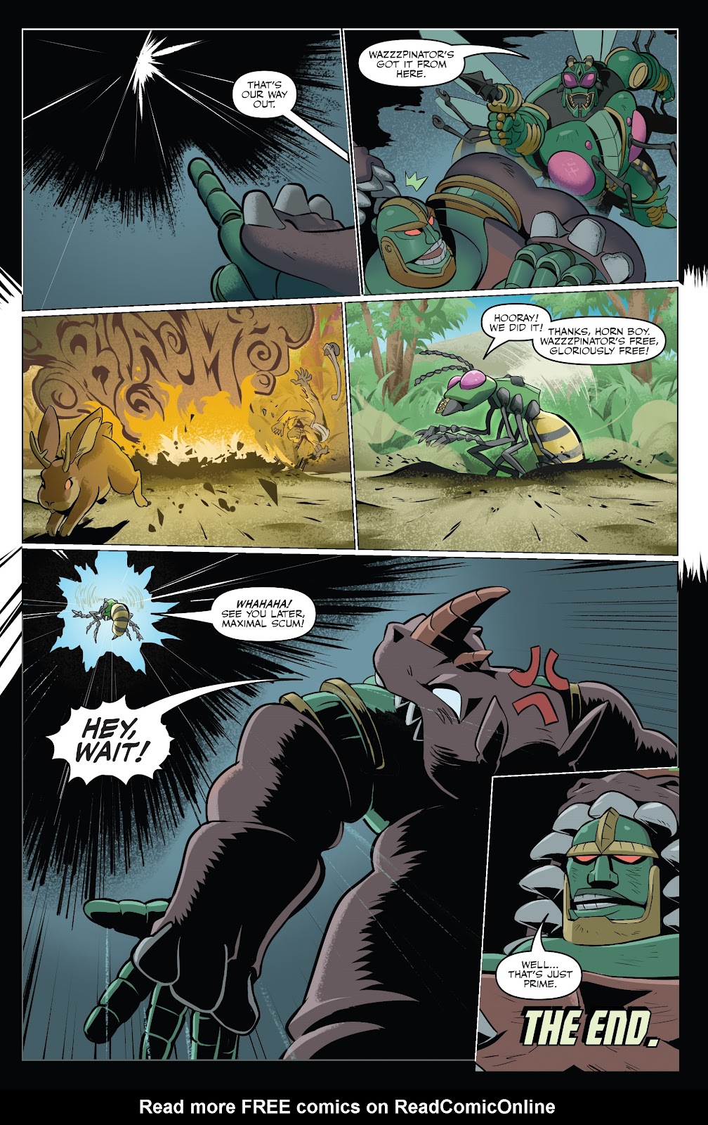 Transformers: Beast Wars issue Annual 2022 - Page 21