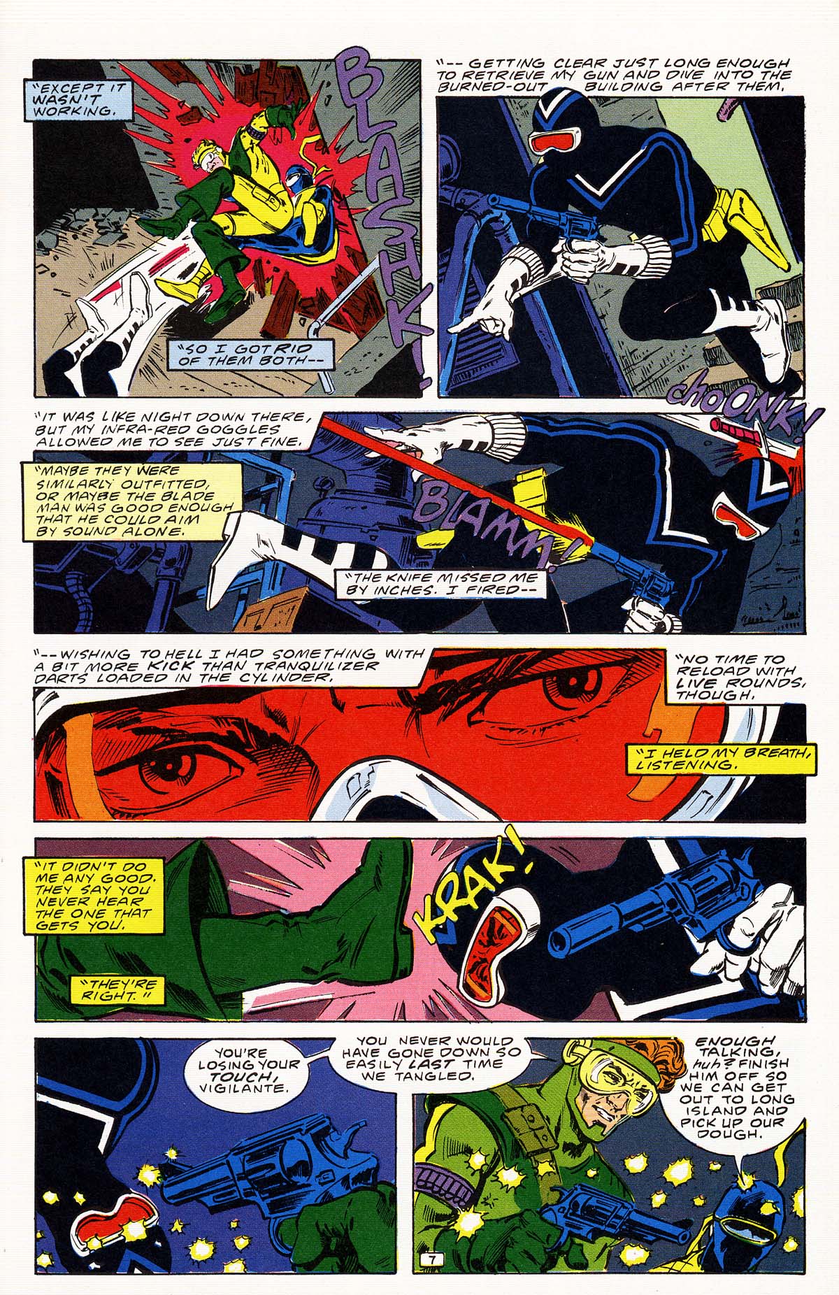 Read online Vigilante (1983) comic -  Issue # _Annual 2 - 11