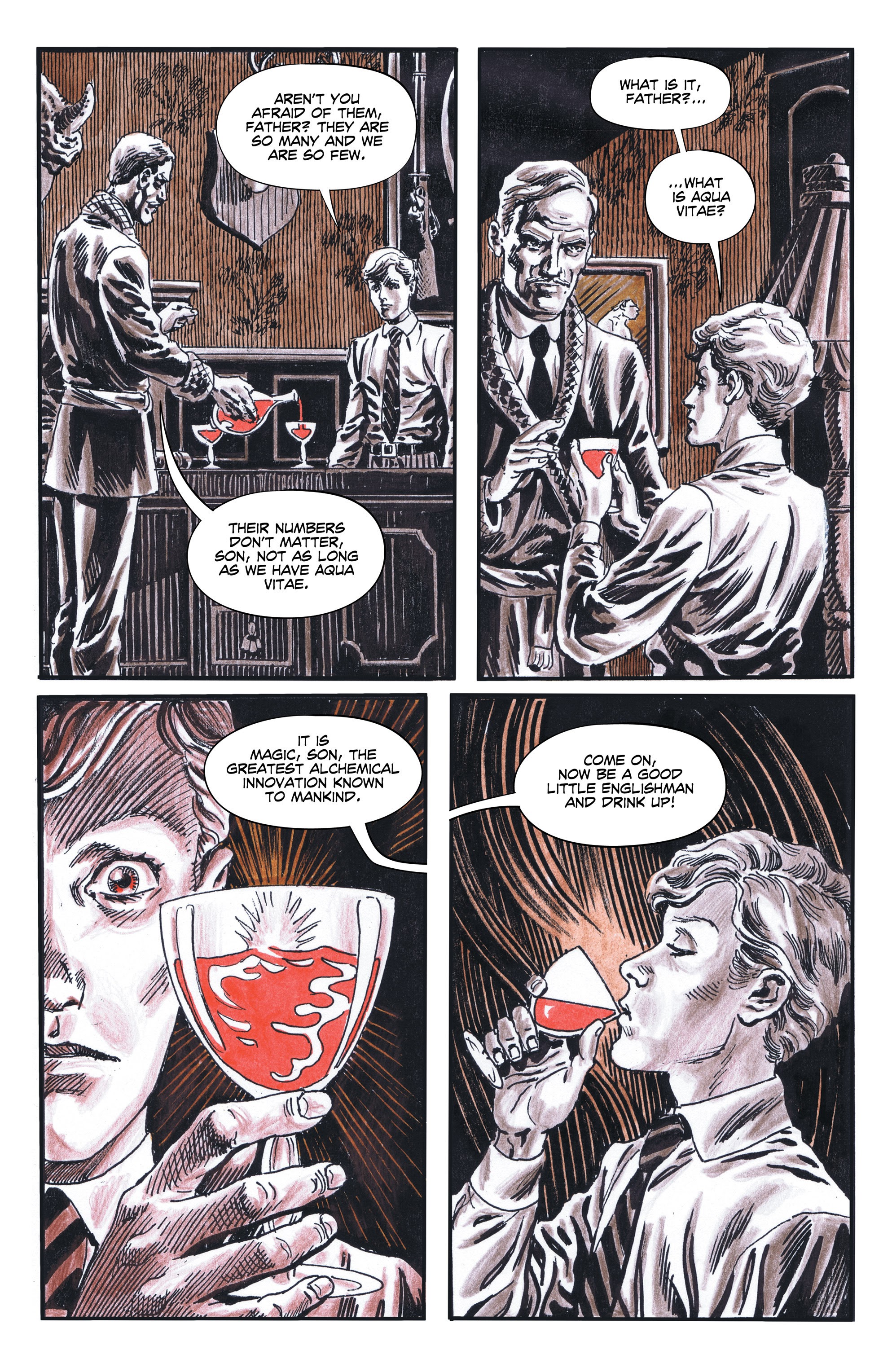 Read online Empire of Blood comic -  Issue #1 - 12