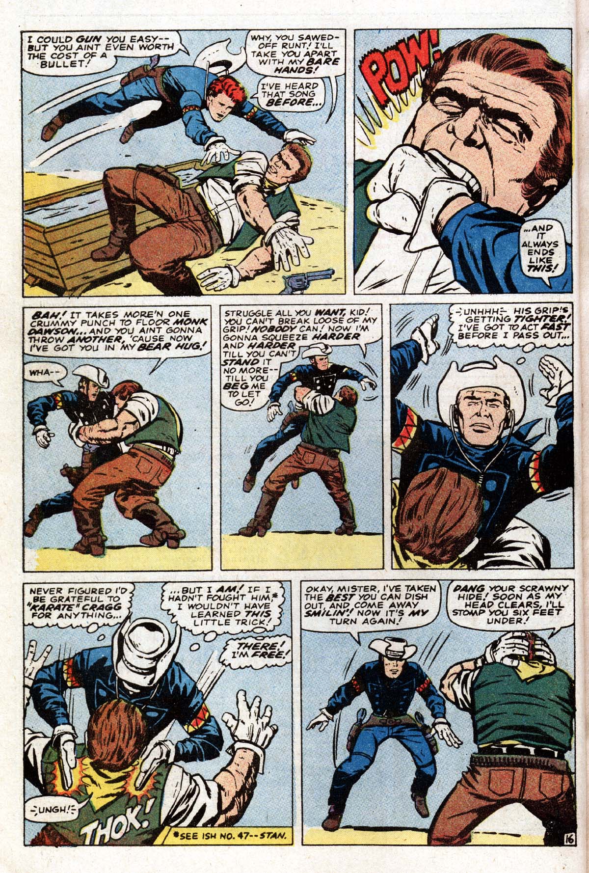 Read online The Mighty Marvel Western comic -  Issue #9 - 17