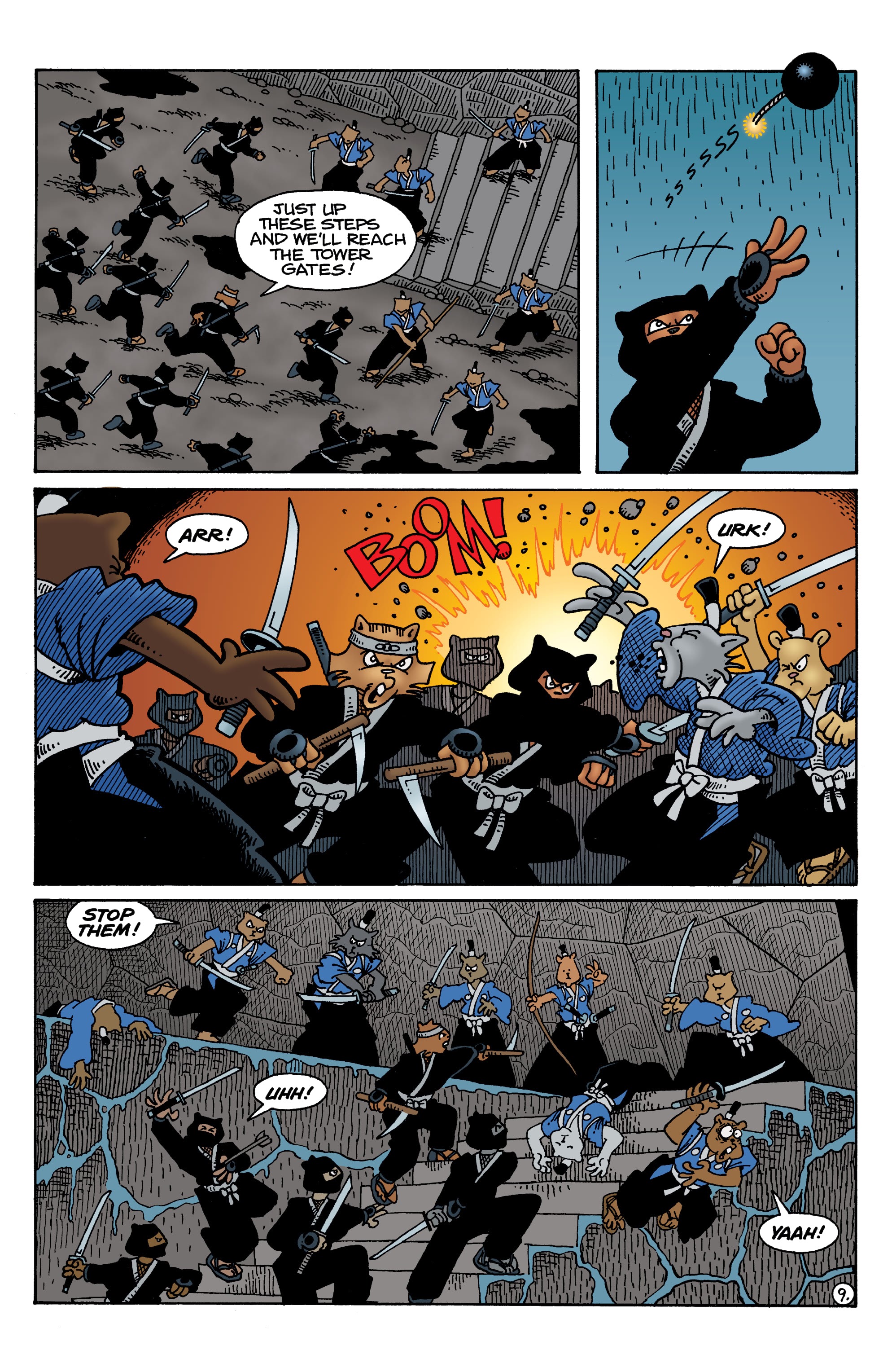 Read online Usagi Yojimbo: The Dragon Bellow Conspiracy comic -  Issue #5 - 10