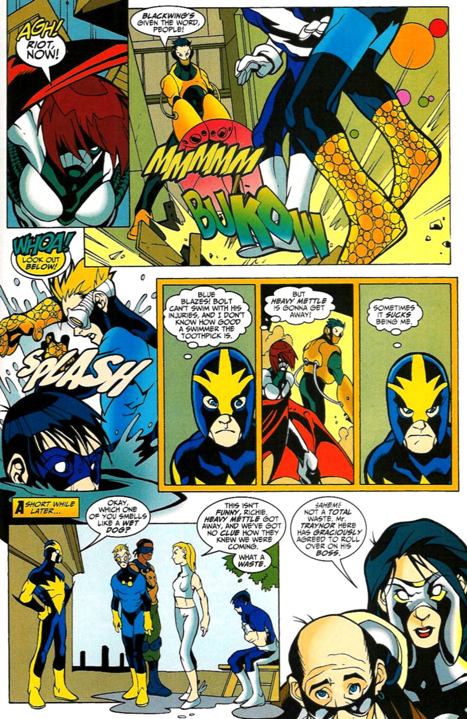 Read online New Warriors (1999) comic -  Issue #4 - 14