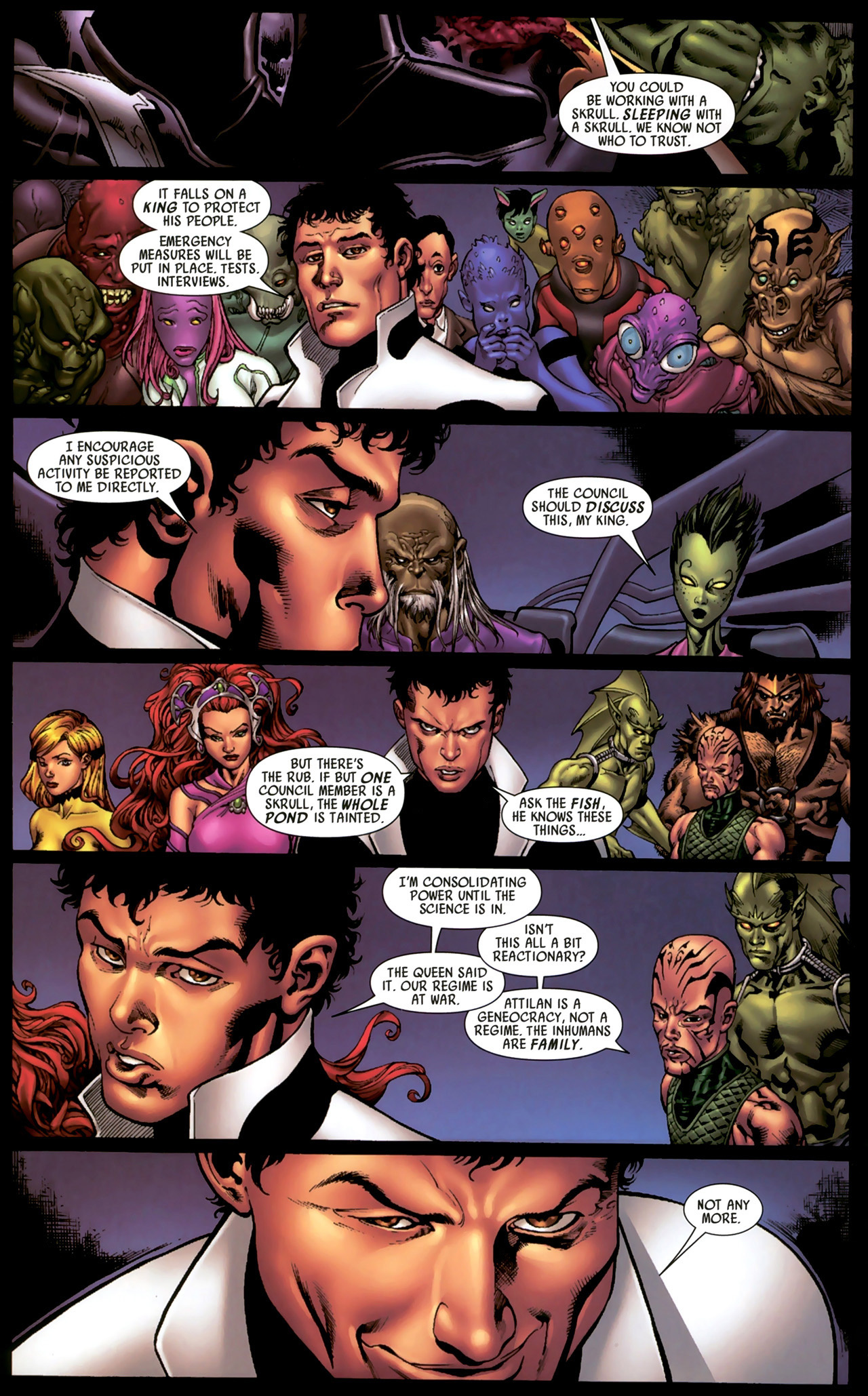 Read online Secret Invasion: Inhumans comic -  Issue #1 - 10