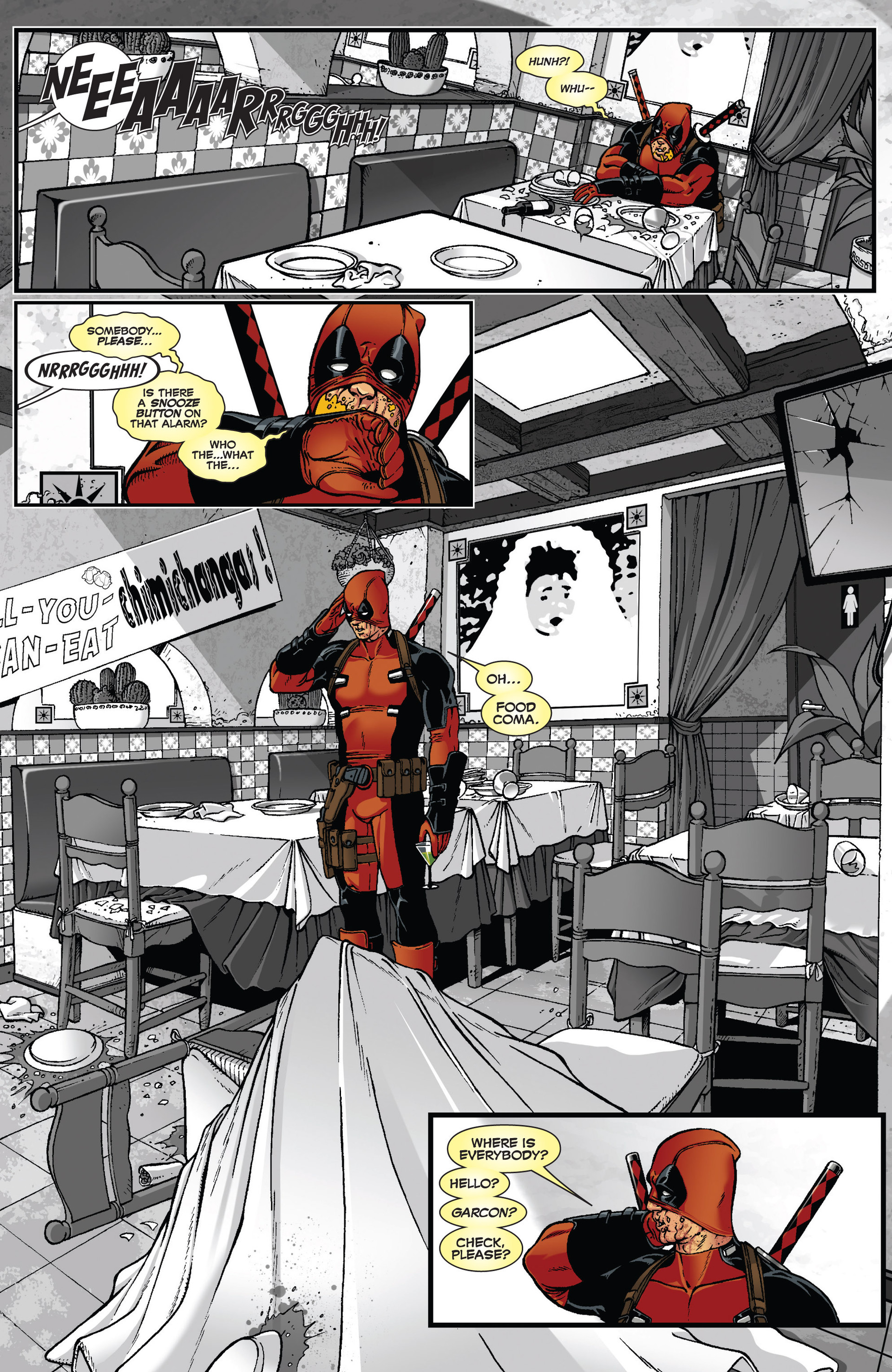 Read online Night of the Living Deadpool comic -  Issue #1 - 4