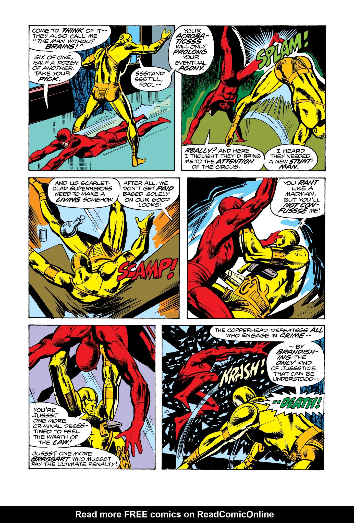 Read online Marvel Masterworks: Daredevil comic -  Issue # TPB 12 (Part 2) - 22