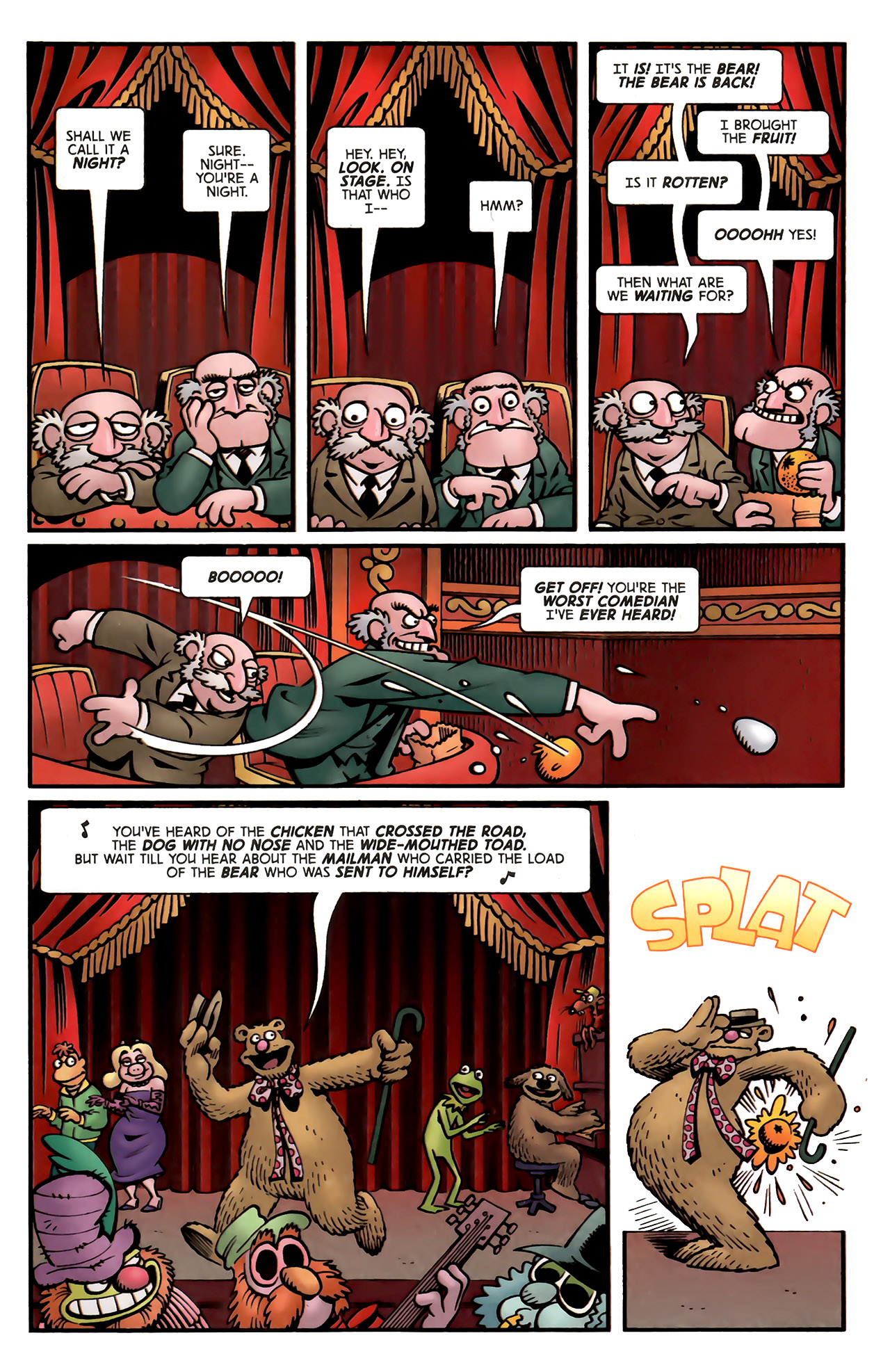 Read online The Muppet Show: The Comic Book comic -  Issue #3 - 22