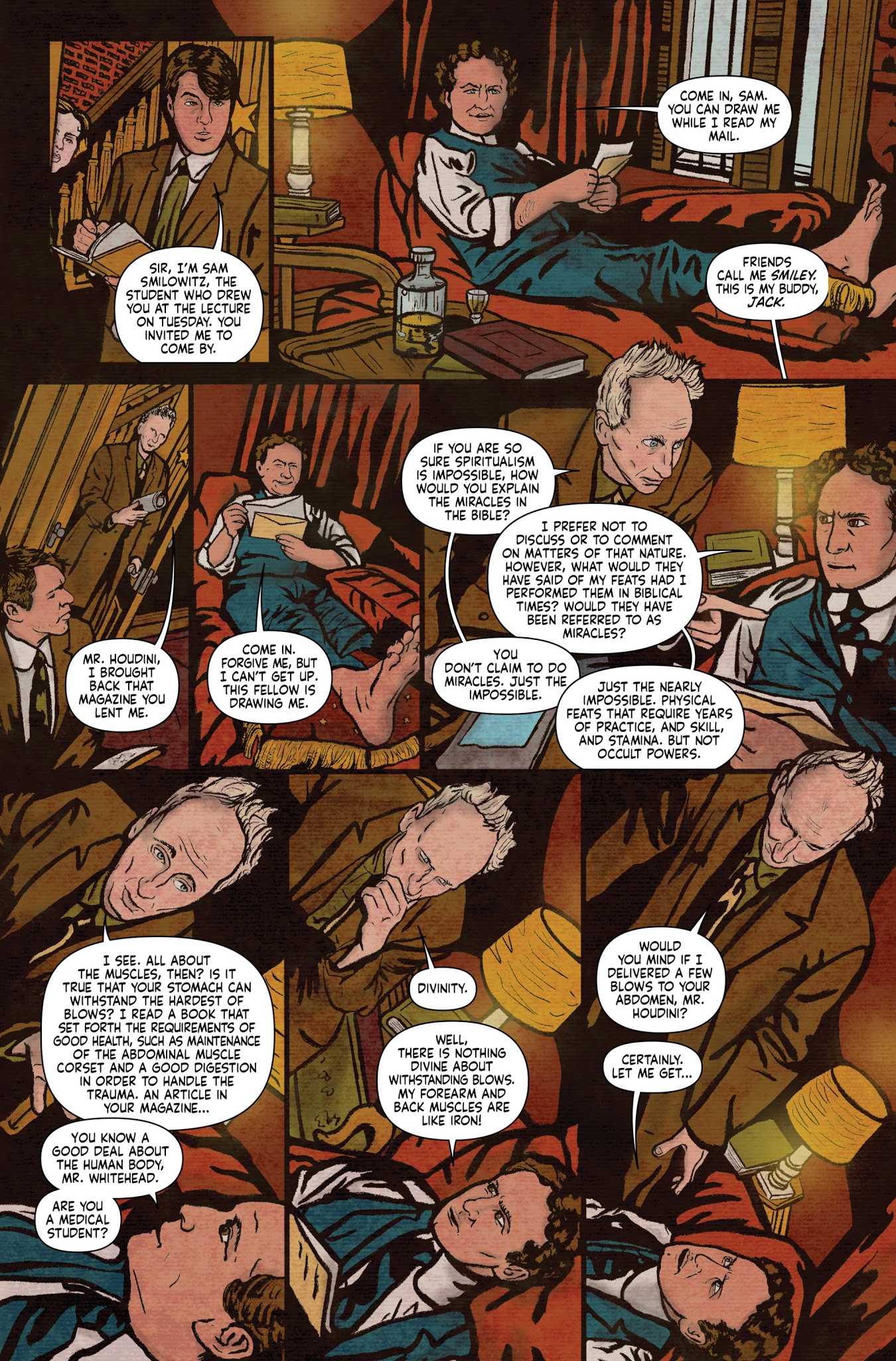 Read online Minky Woodcock: The Girl who Handcuffed Houdini comic -  Issue #2 - 16