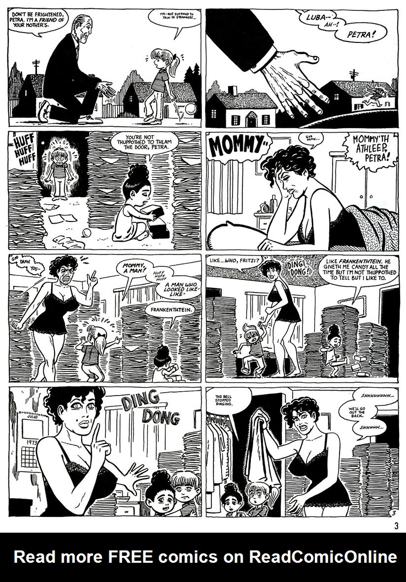 Read online Love and Rockets (1982) comic -  Issue #43 - 5
