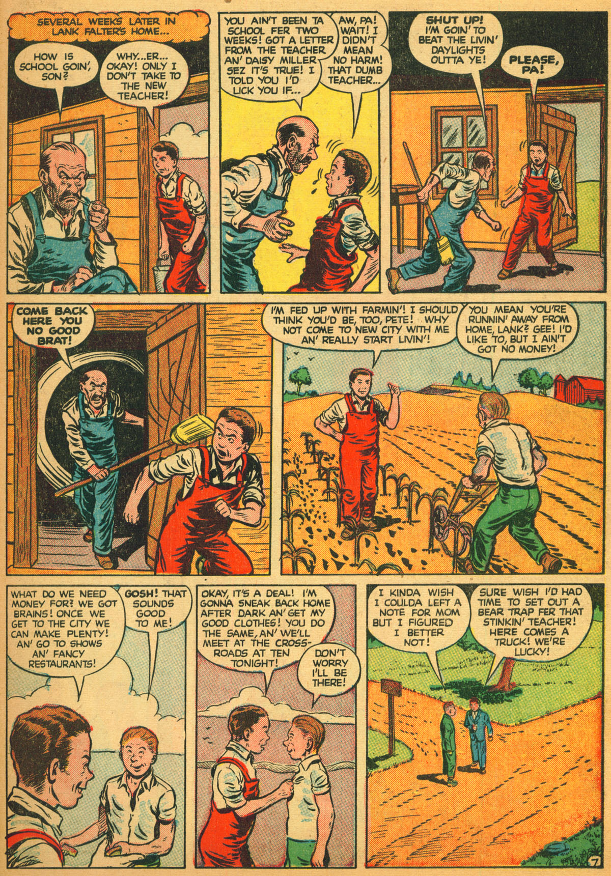 Read online Boy Comics comic -  Issue #32 - 39