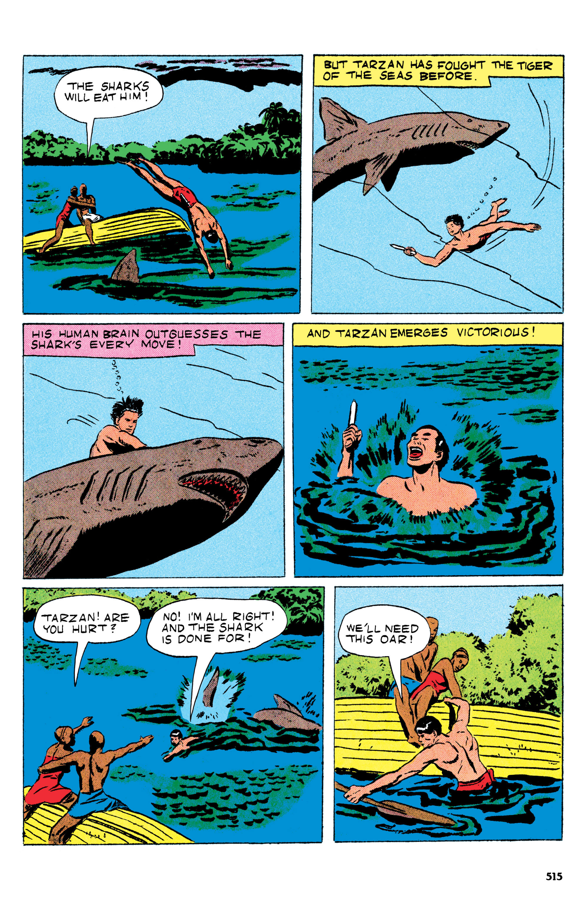 Read online Edgar Rice Burroughs Tarzan: The Jesse Marsh Years Omnibus comic -  Issue # TPB (Part 6) - 17
