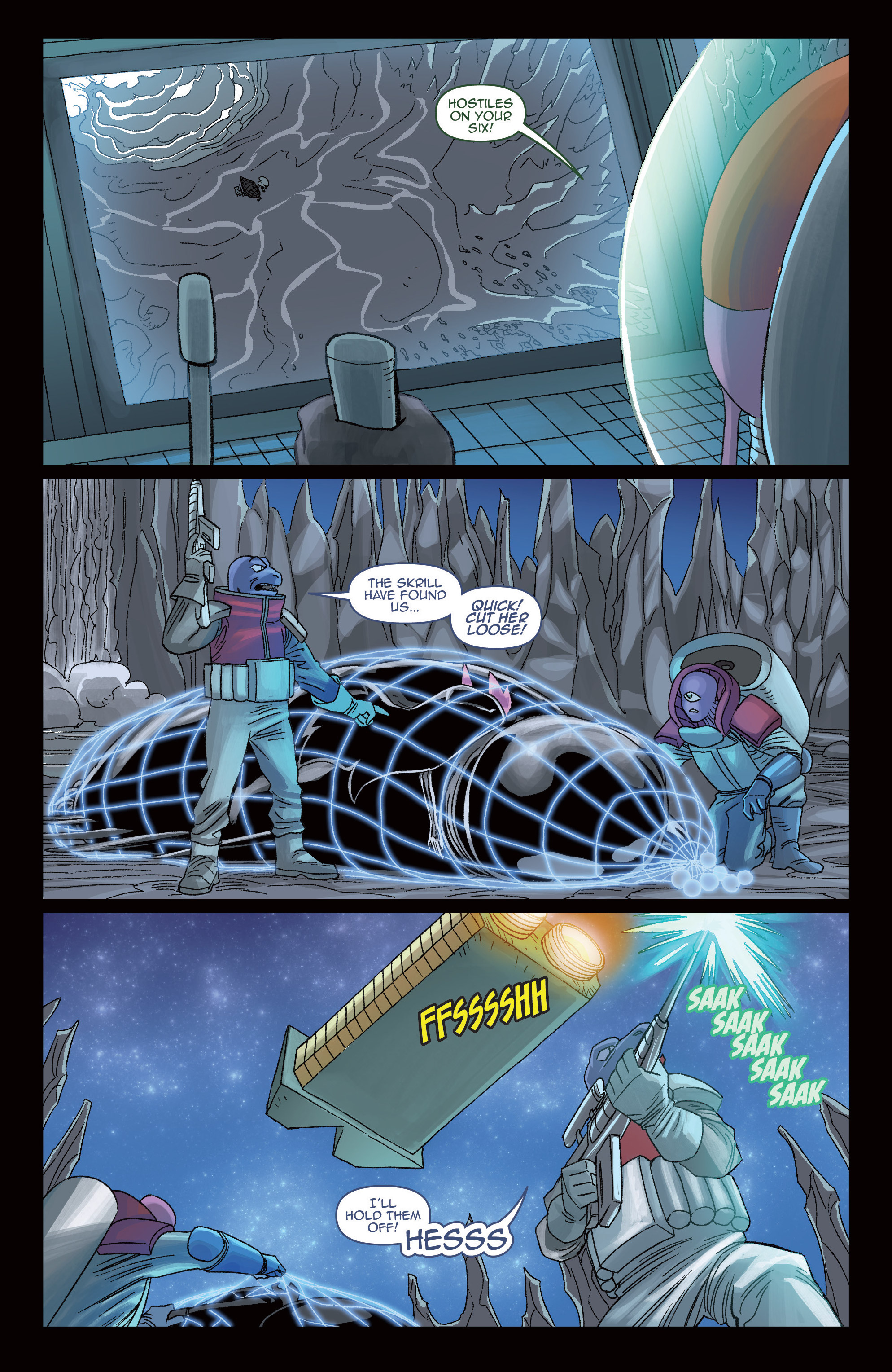 Read online Amalgama: Space Zombie comic -  Issue #3 - 15