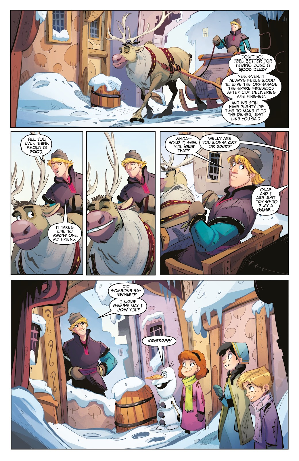 Read online Disney Frozen: The Hero Within comic -  Issue #1 - 8