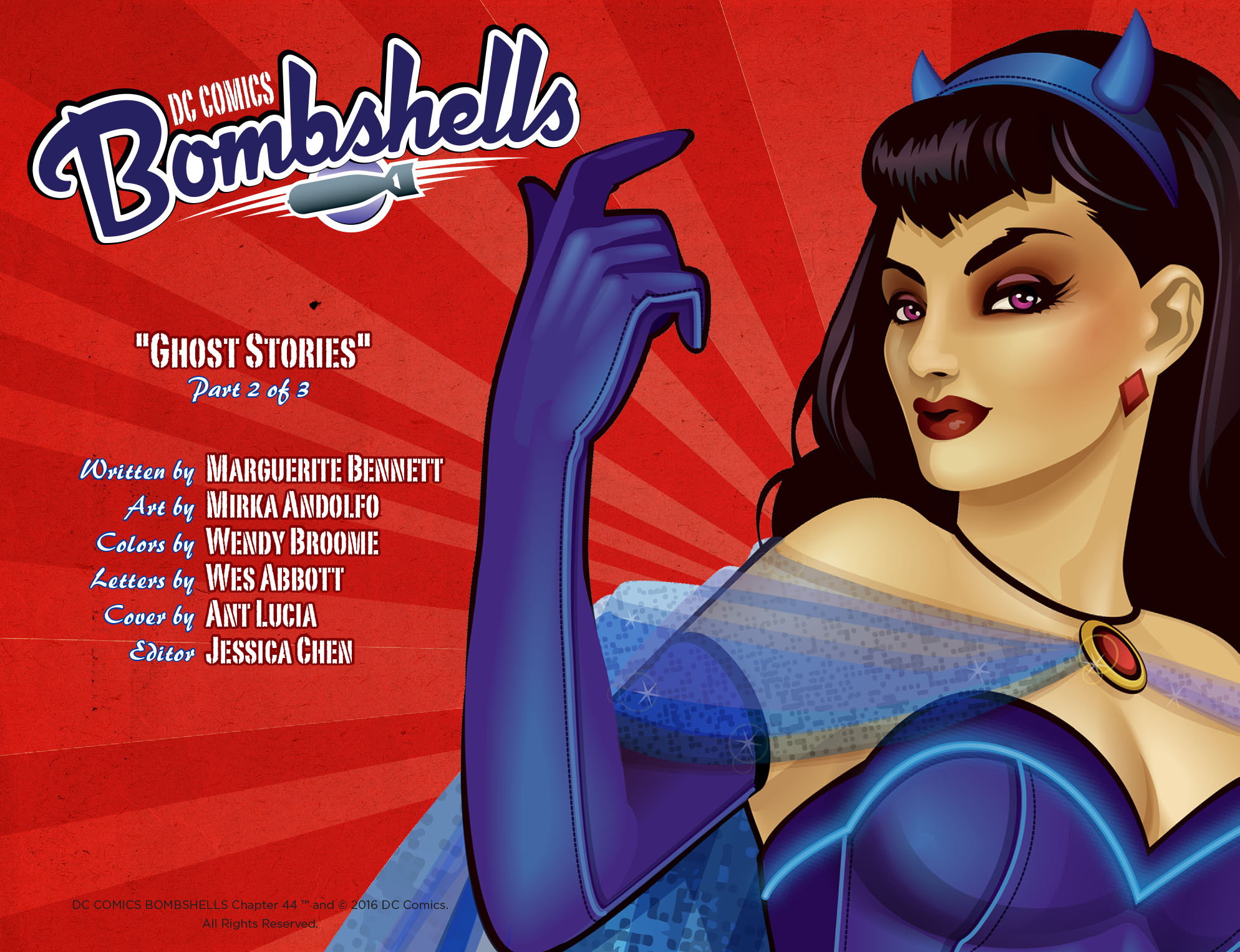 Read online DC Comics: Bombshells comic -  Issue #44 - 2