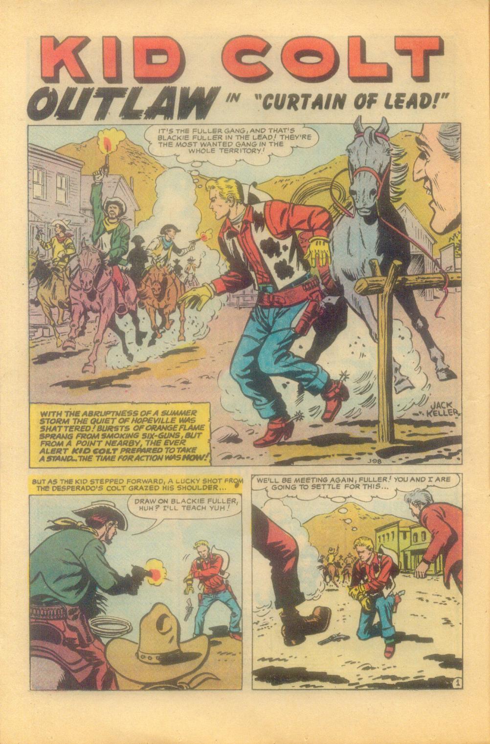Read online Kid Colt Outlaw comic -  Issue #149 - 16